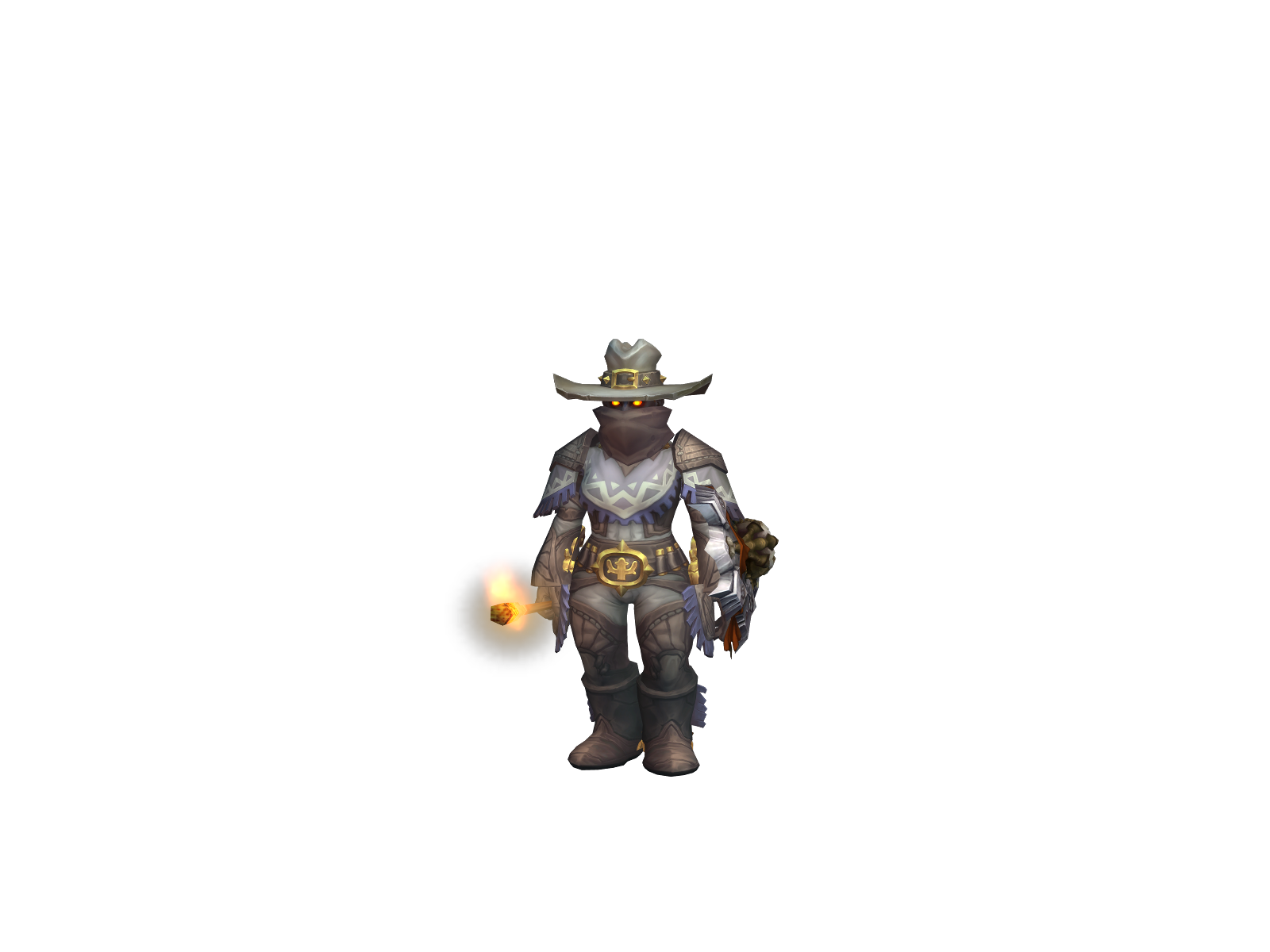 Wackranger 3D character render