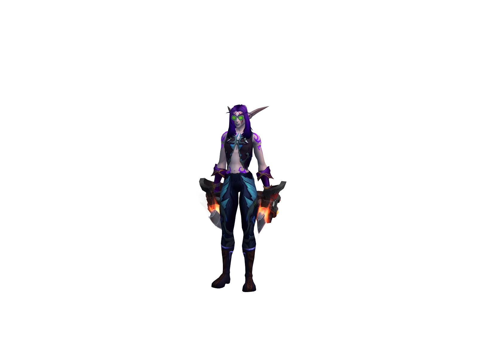 Illidamnson 3D character render