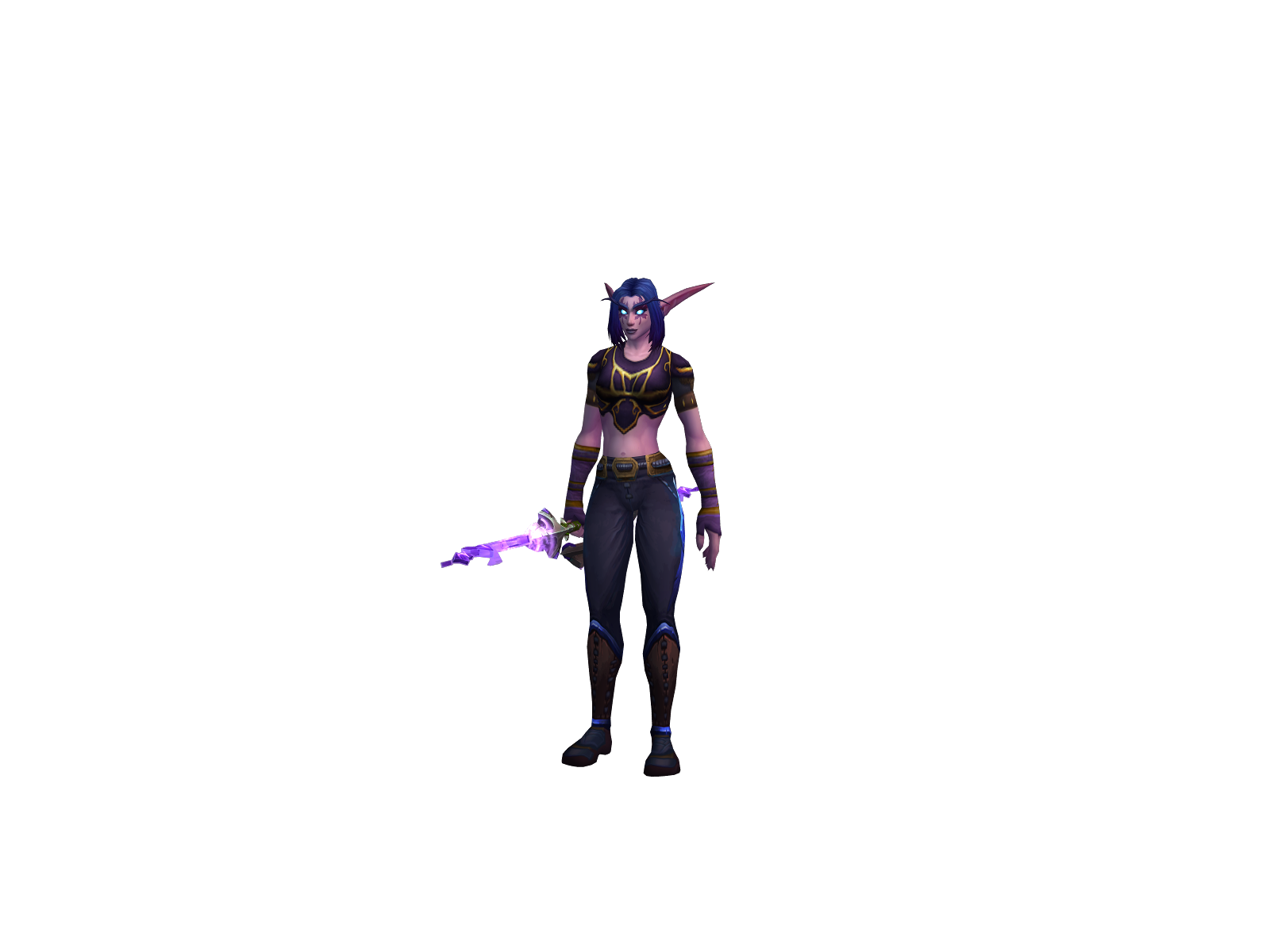 Andoriian 3D character render