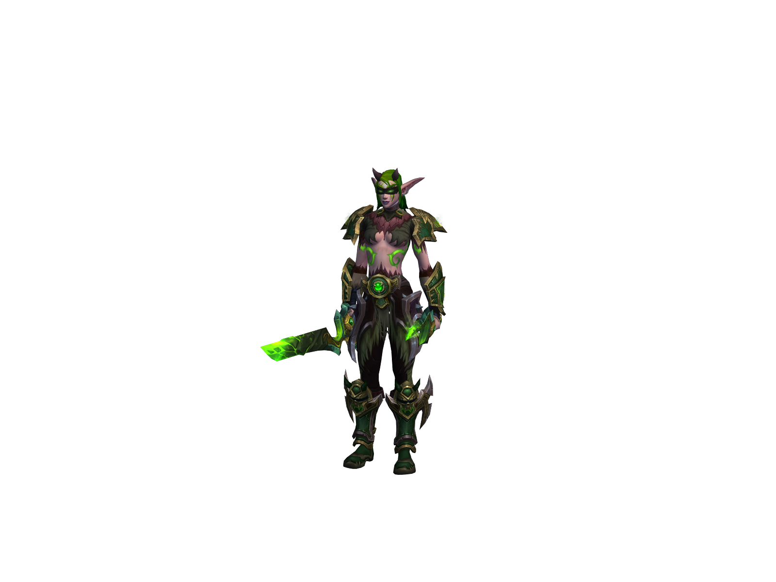 Fortchoker 3D character render