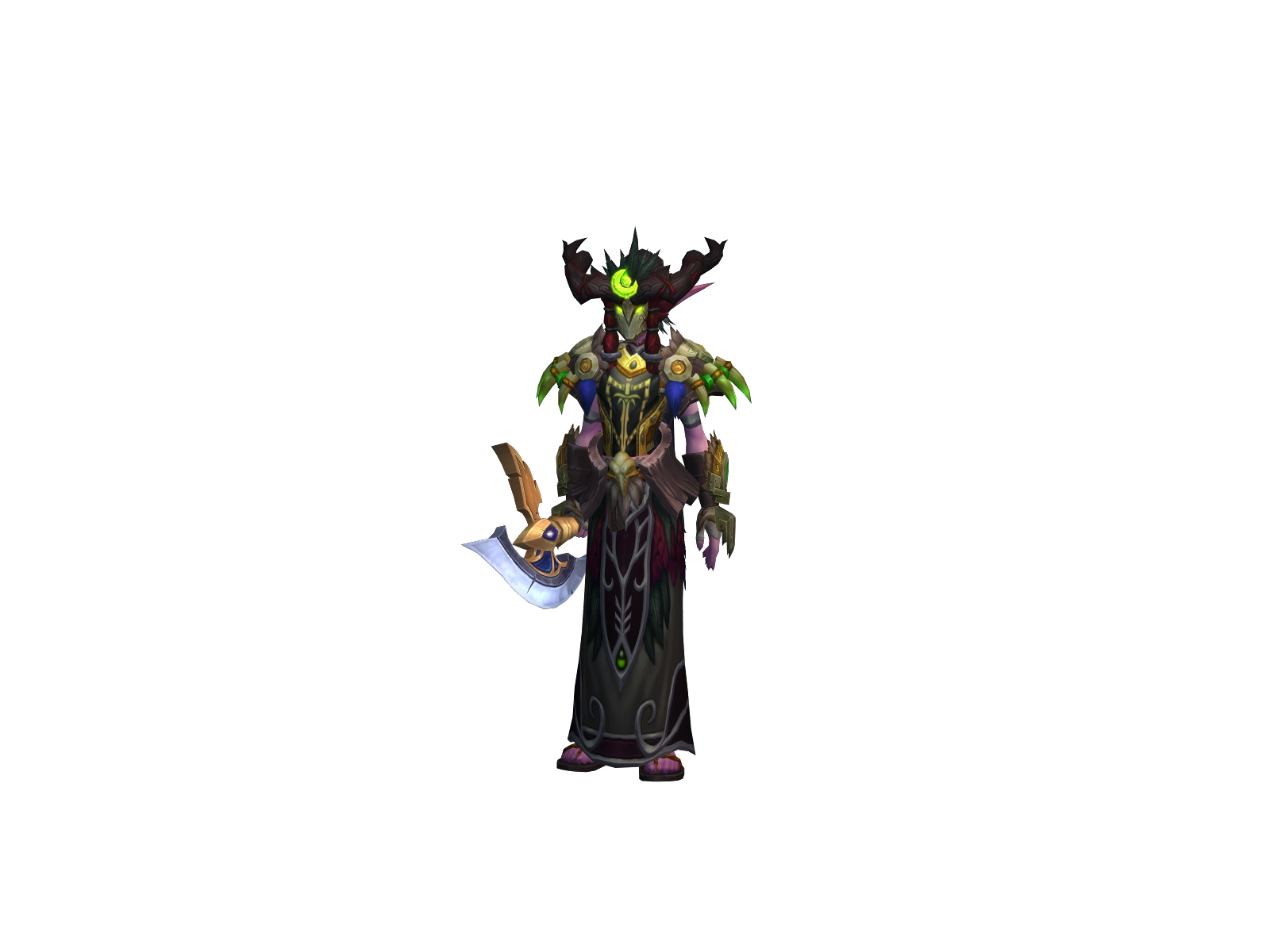 Jdruid 3D character render