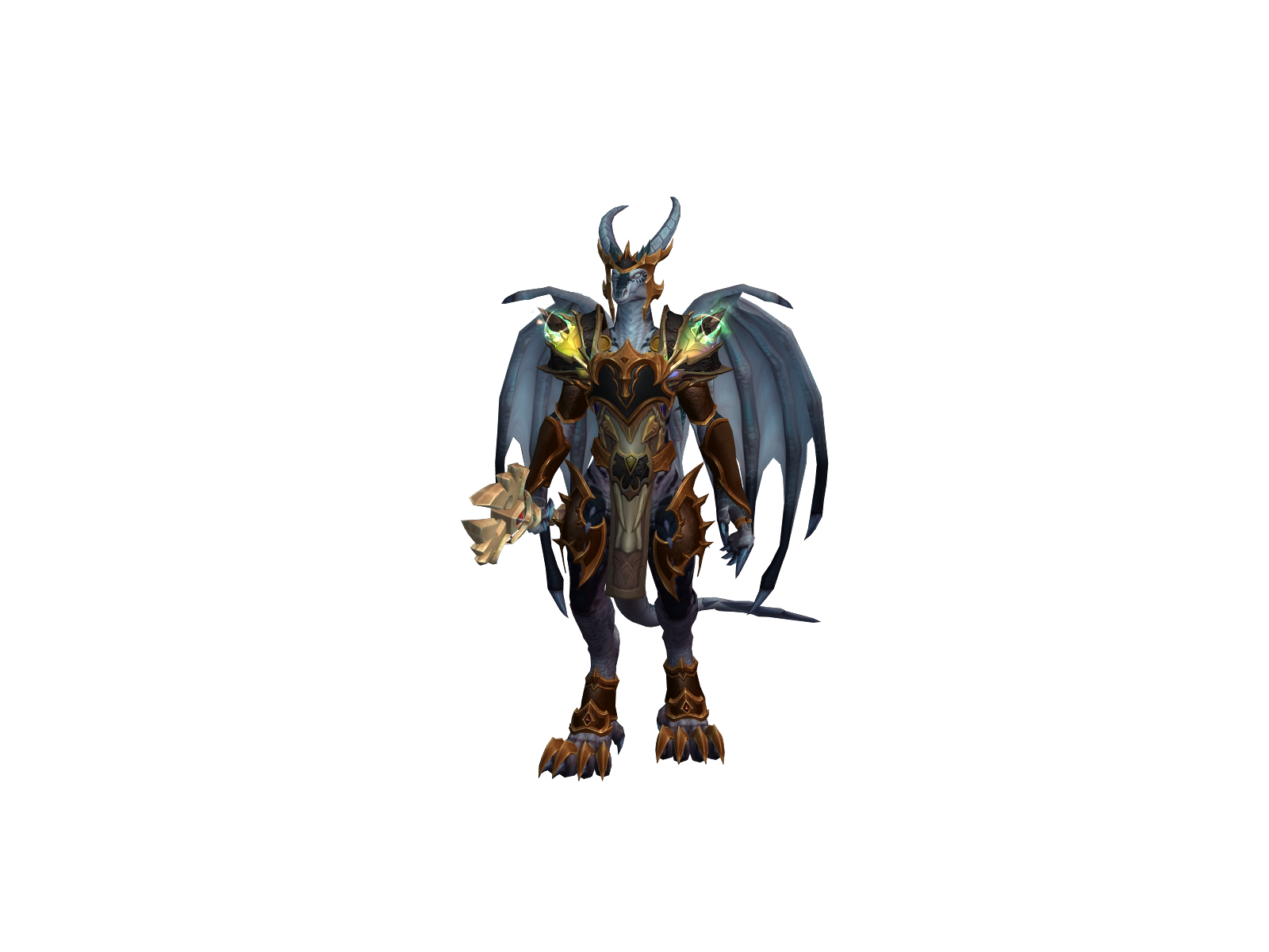 Dragonranger 3D character render
