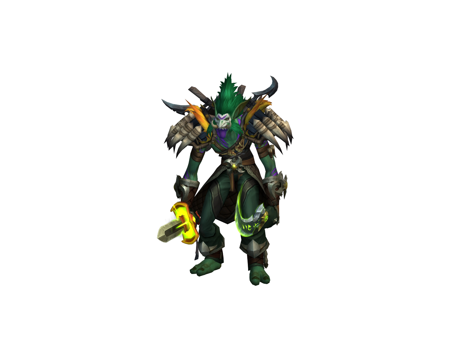 Valeshady 3D character render