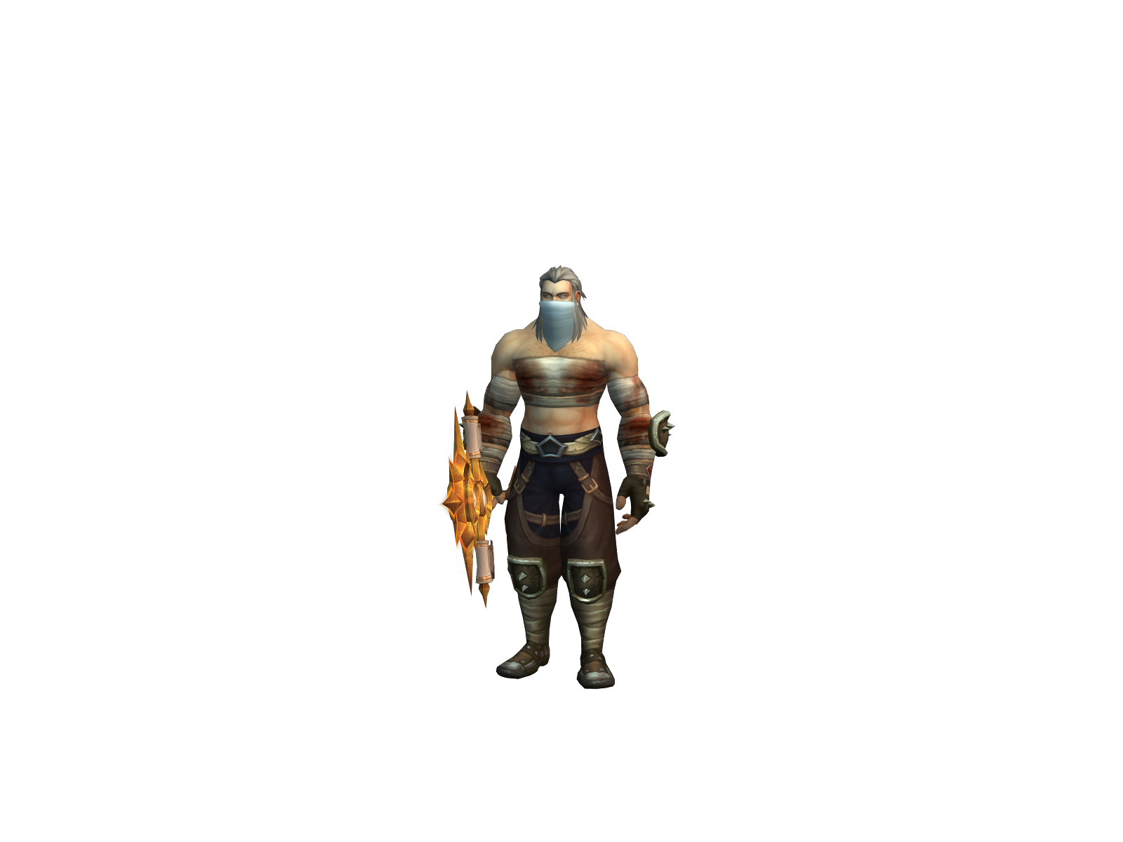 Crystalfyre 3D character render