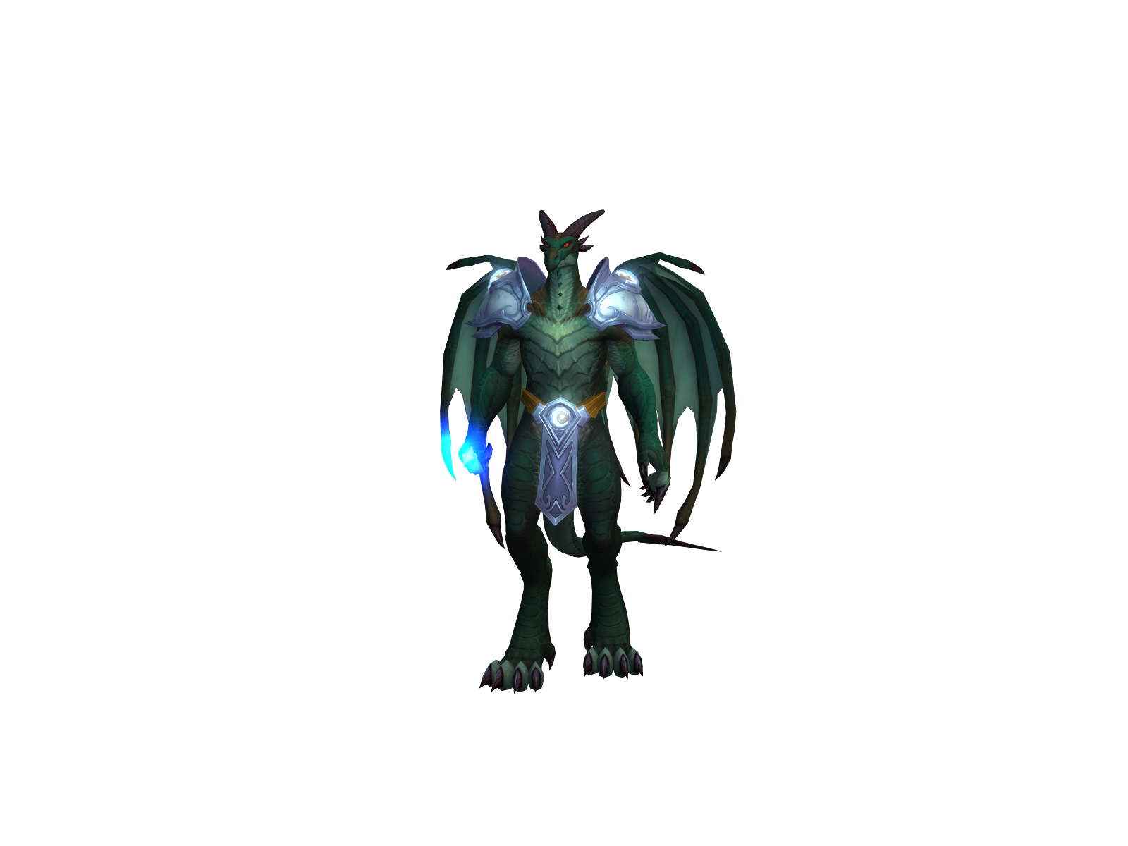 Flamelord 3D character render