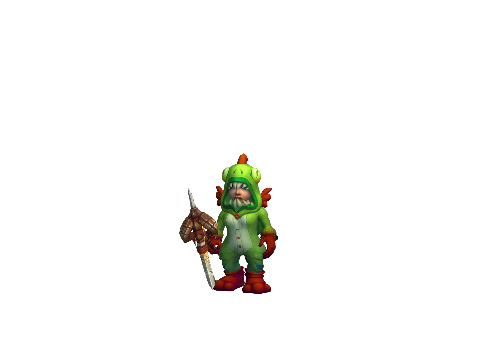 Capa 3D character render