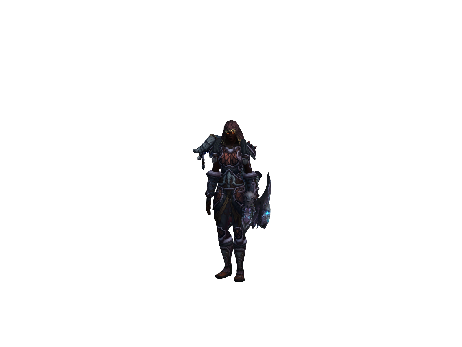Caîn 3D character render