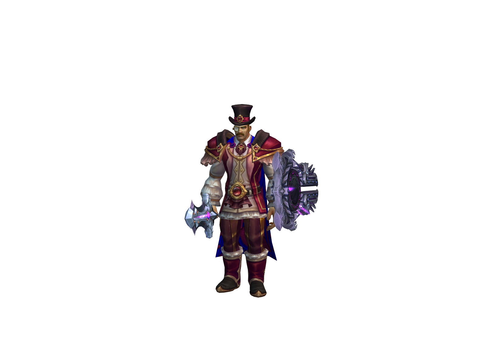Flordrax 3D character render