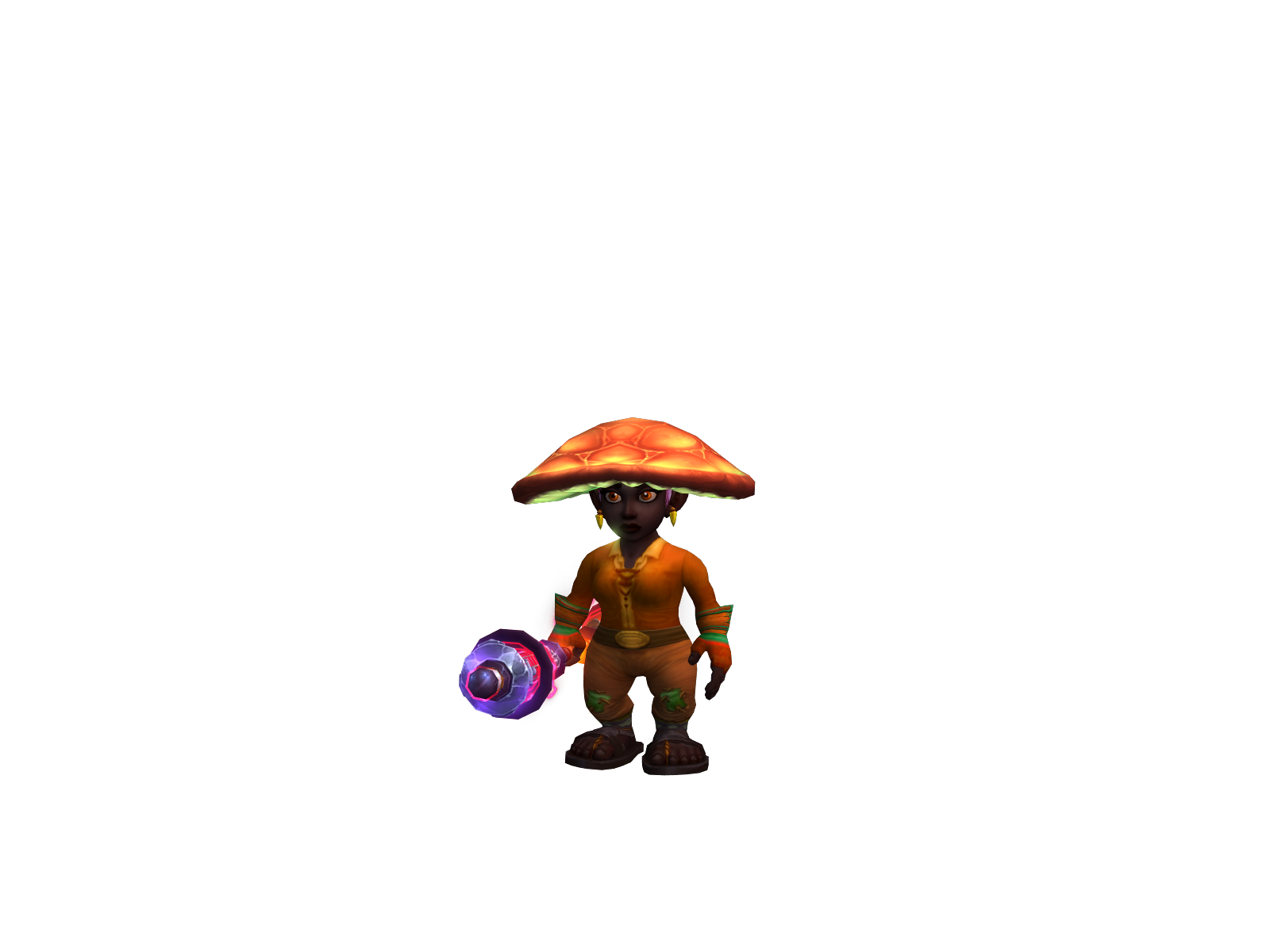 Garfield 3D character render