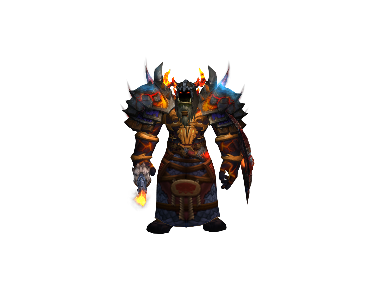 Zenak 3D character render