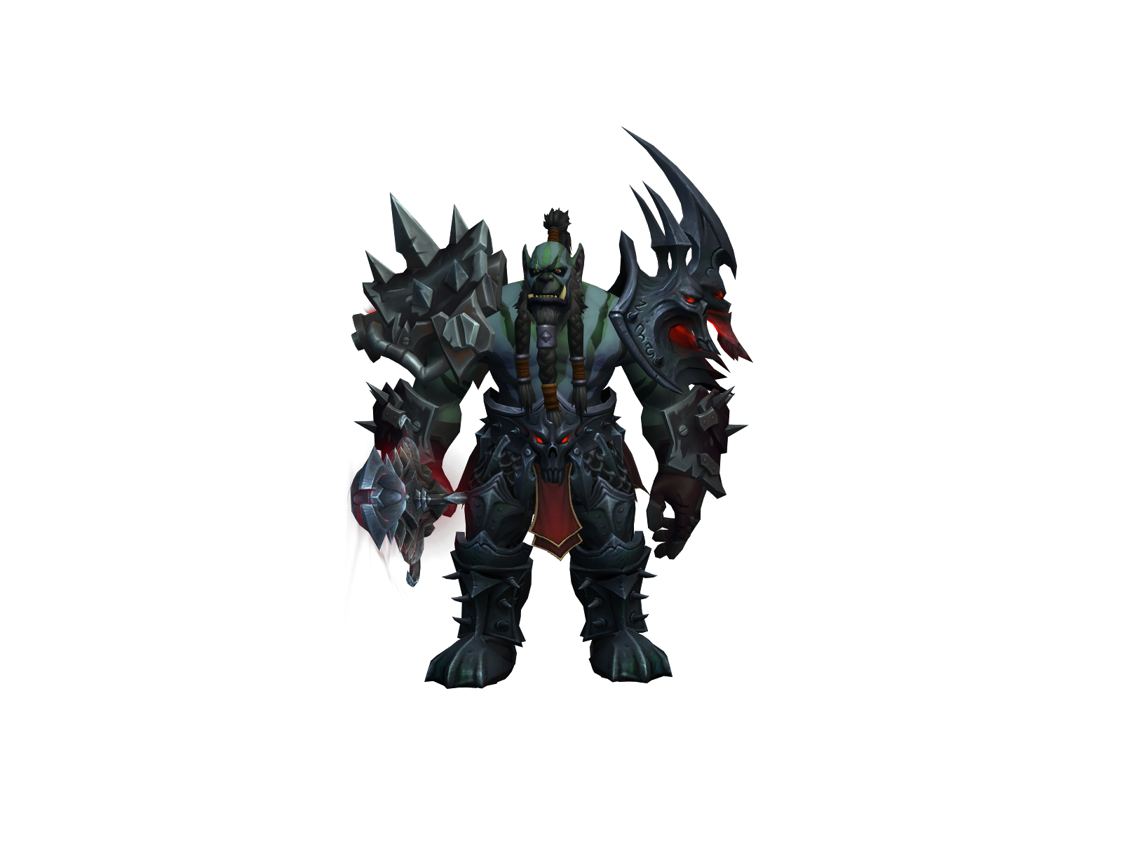 Berserkk 3D character render
