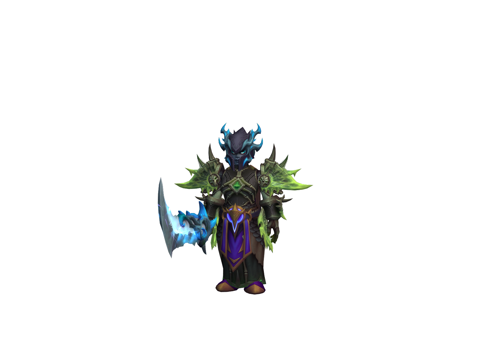 Ailine 3D character render