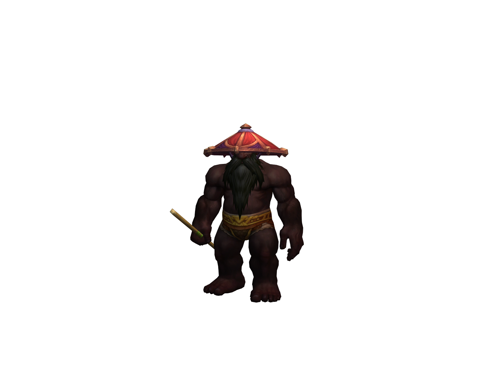 Combustanut 3D character render
