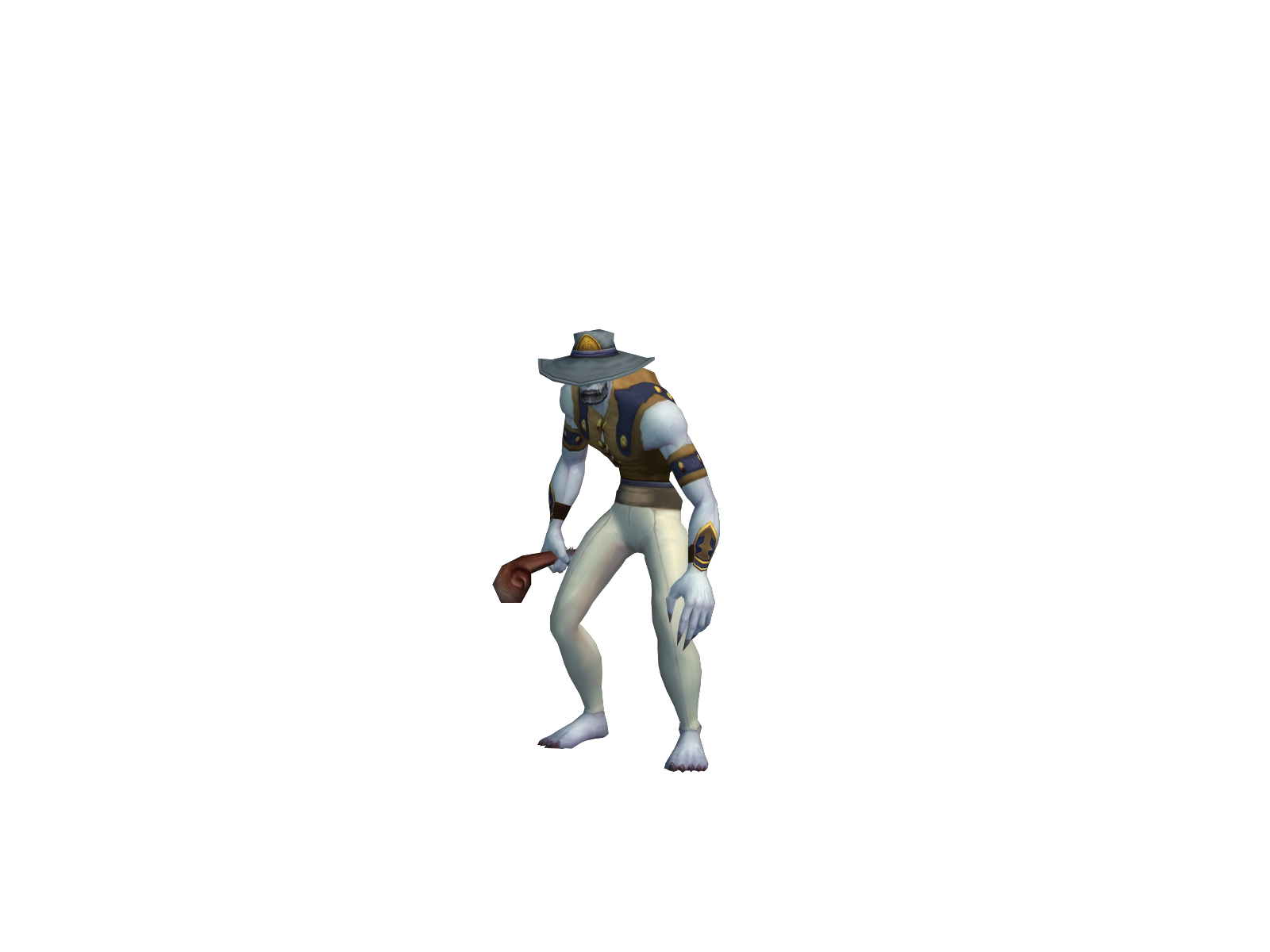 Sausagelipz 3D character render