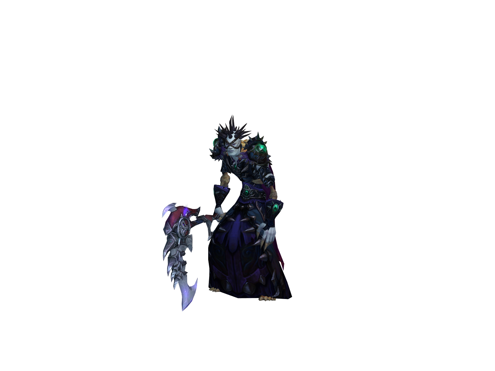 Ejzøk 3D character render