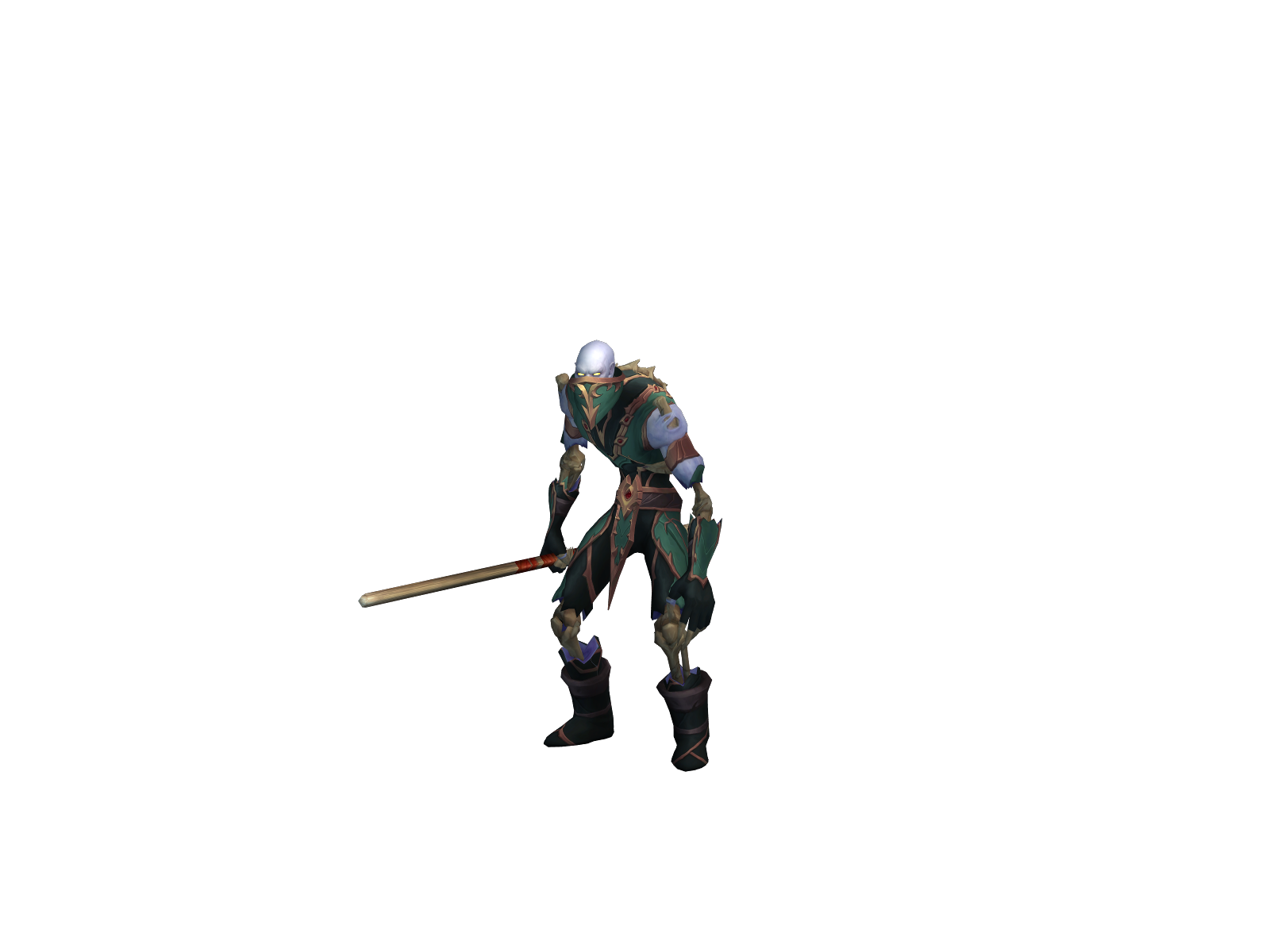 Ejzox 3D character render