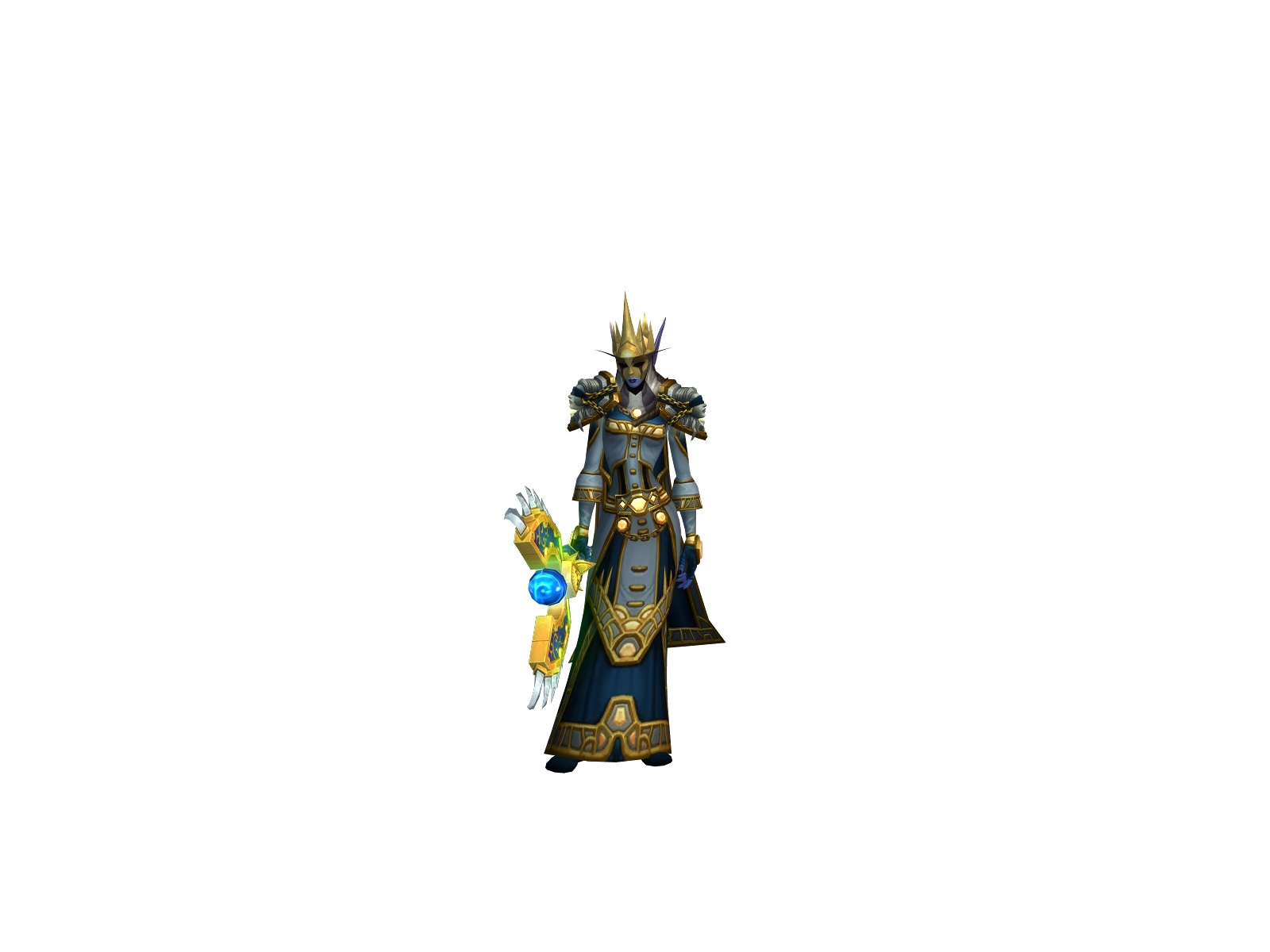 Voídrage 3D character render