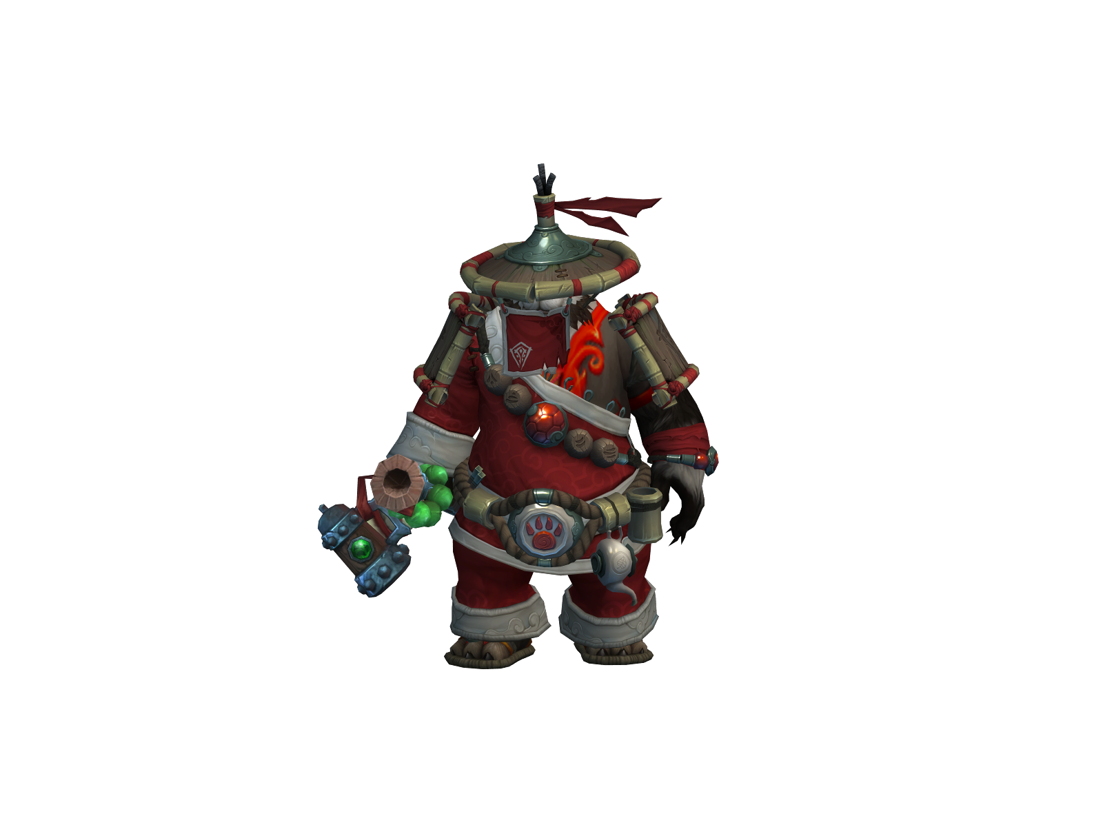 Snowpeas 3D character render