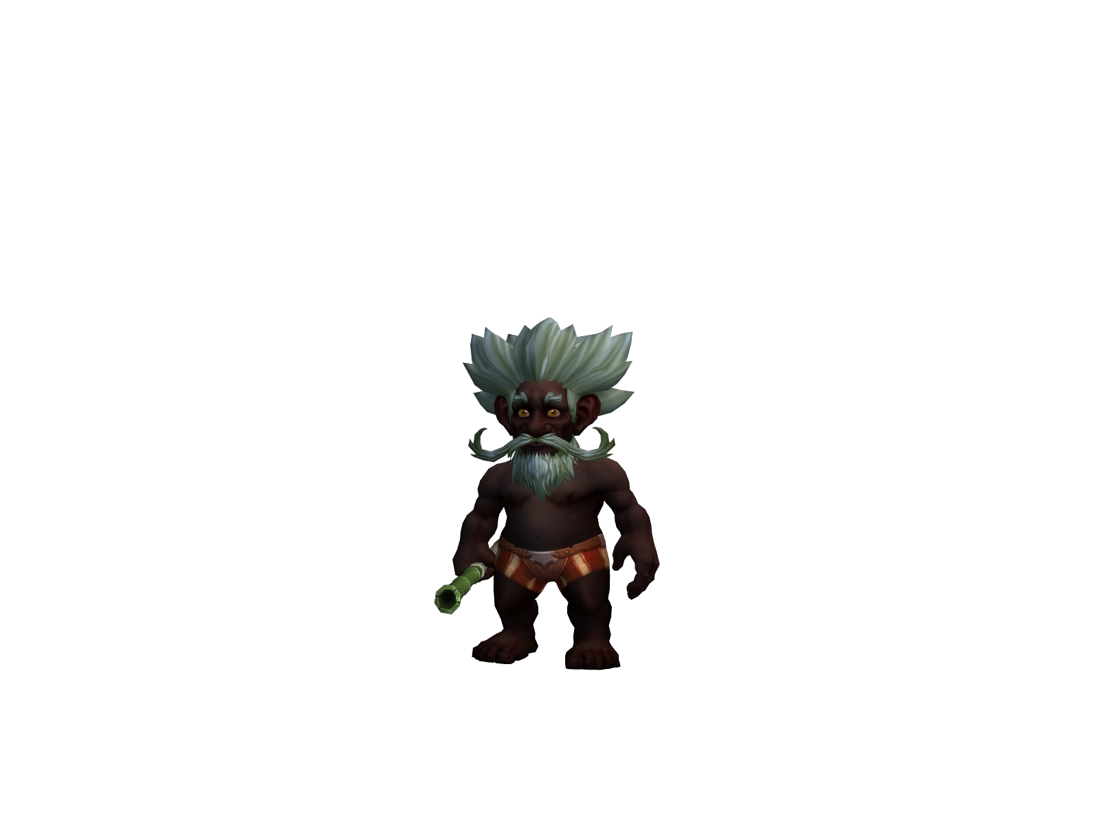 Tensausages 3D character render