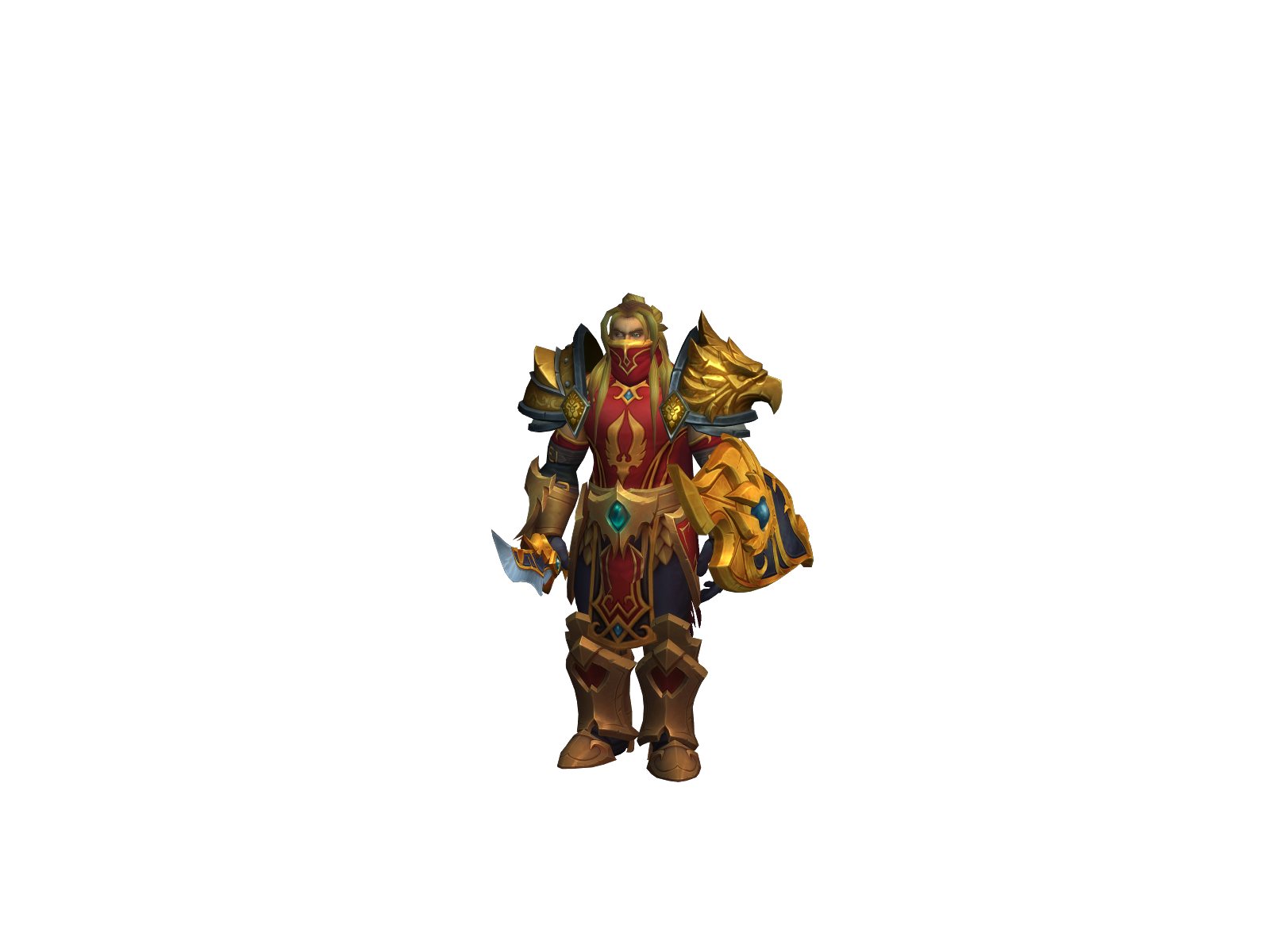 Elwini 3D character render
