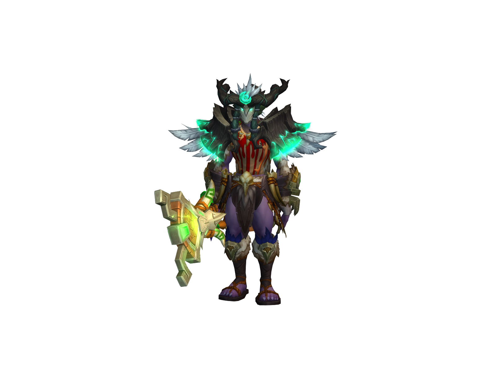 Trigar 3D character render