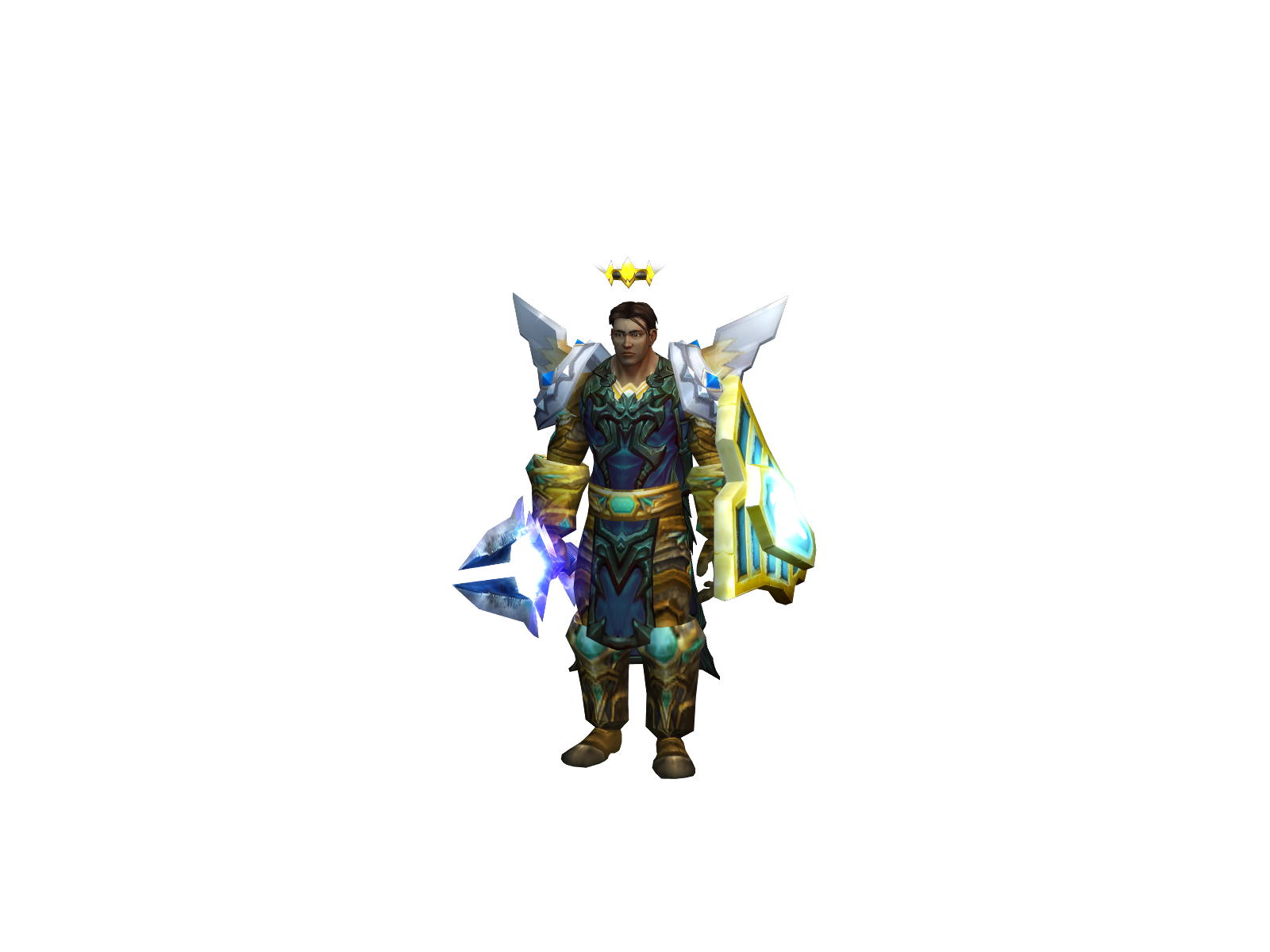 Thepaladin 3D character render