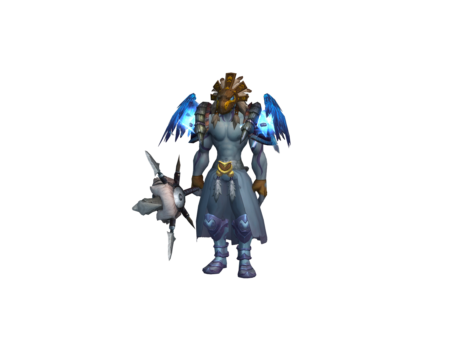 Arkanos 3D character render