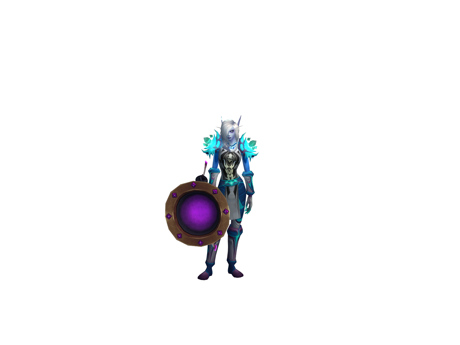 Trashlock 3D character render