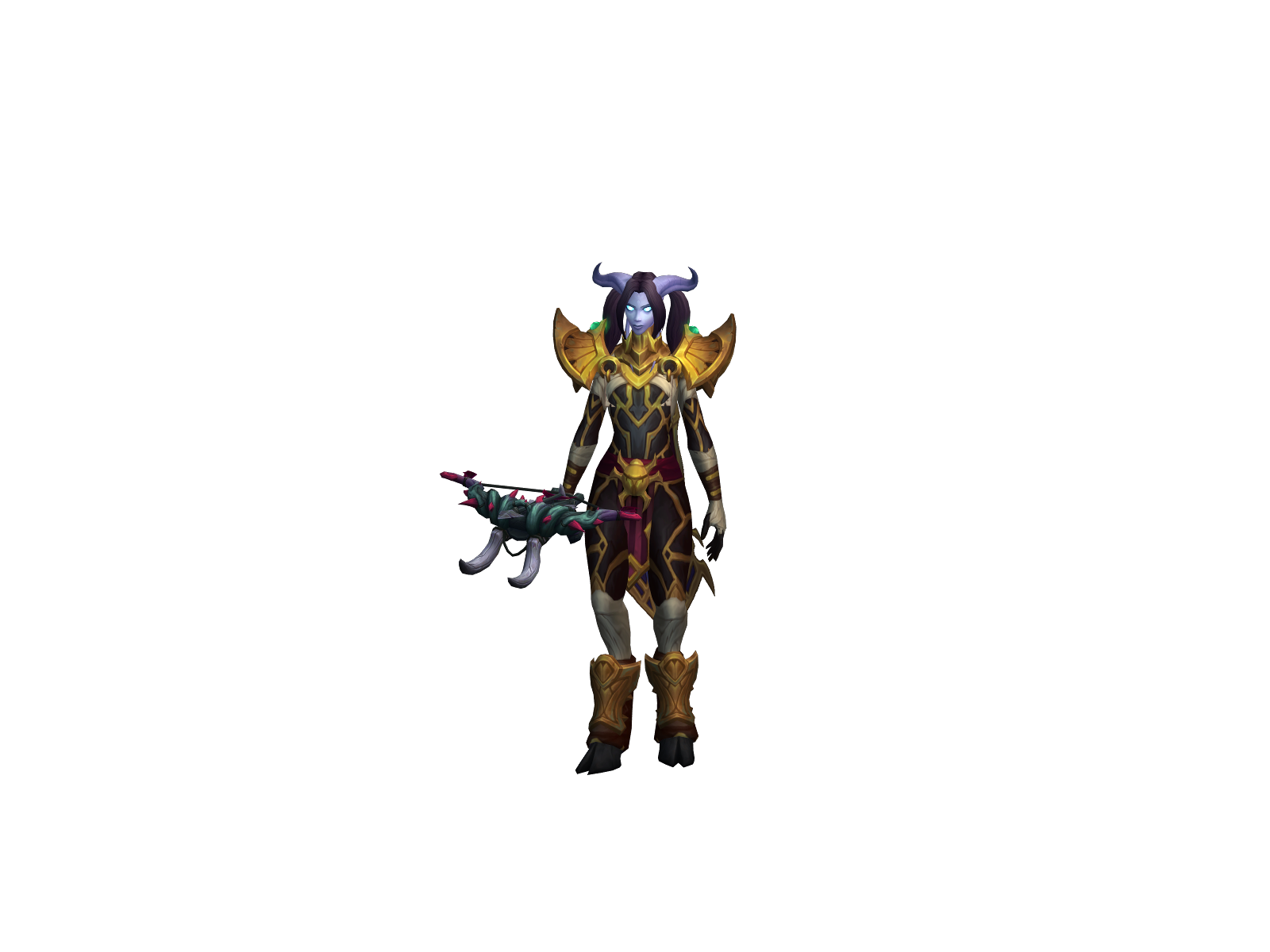 Hunterbich 3D character render