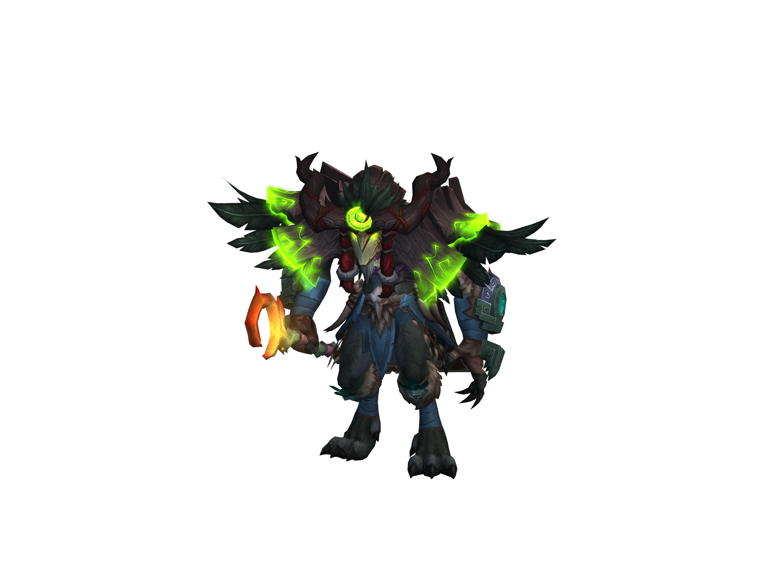 Helbreder 3D character render