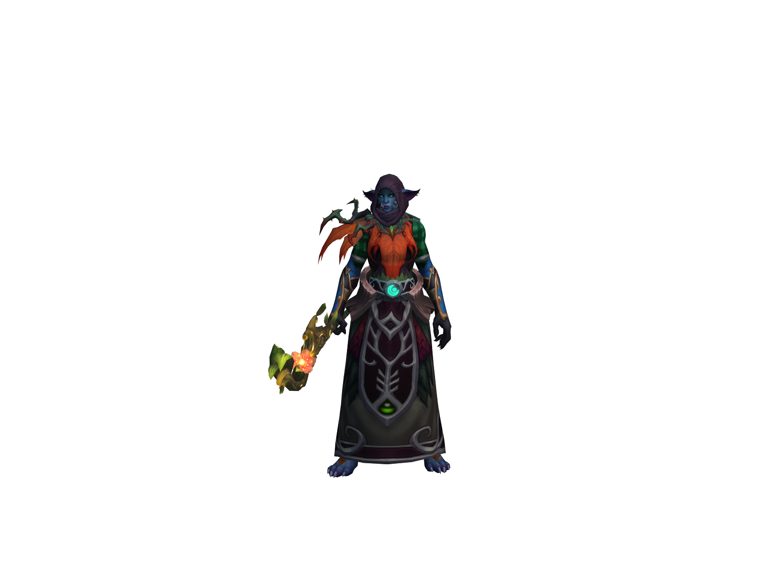 Khaos 3D character render