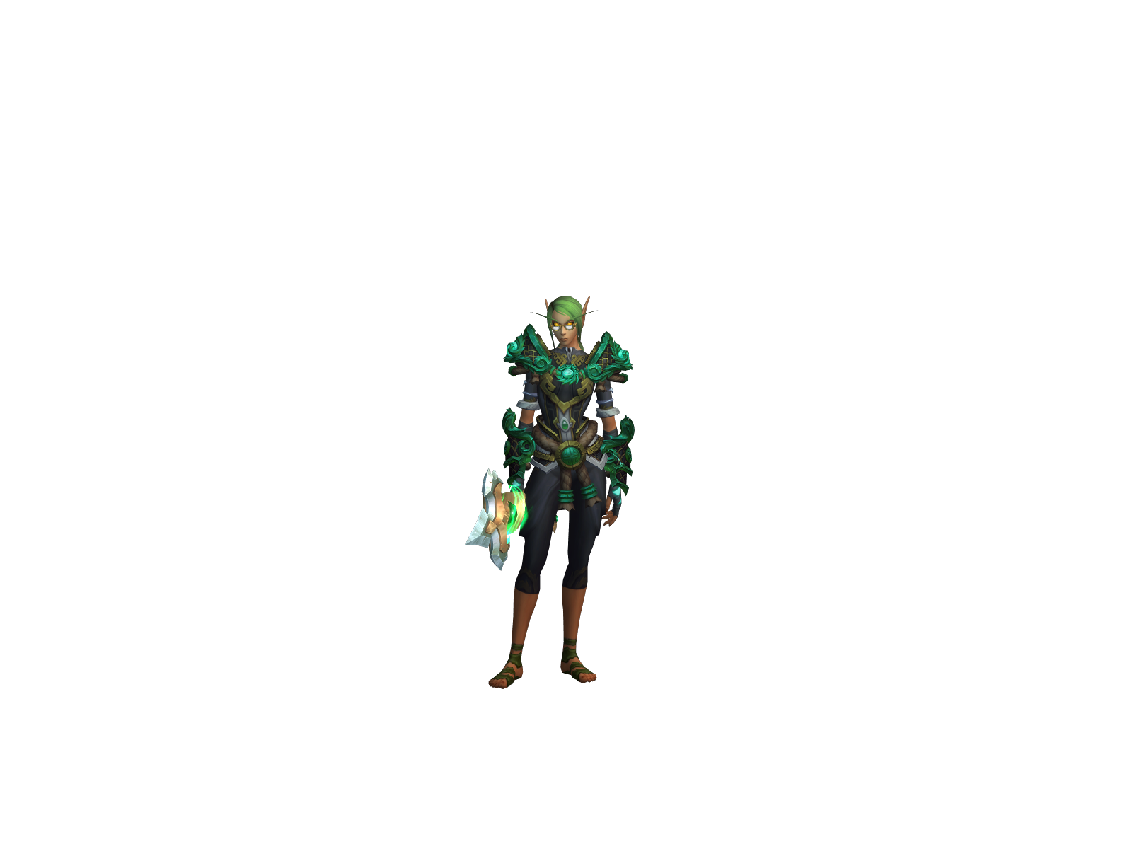Dependency 3D character render