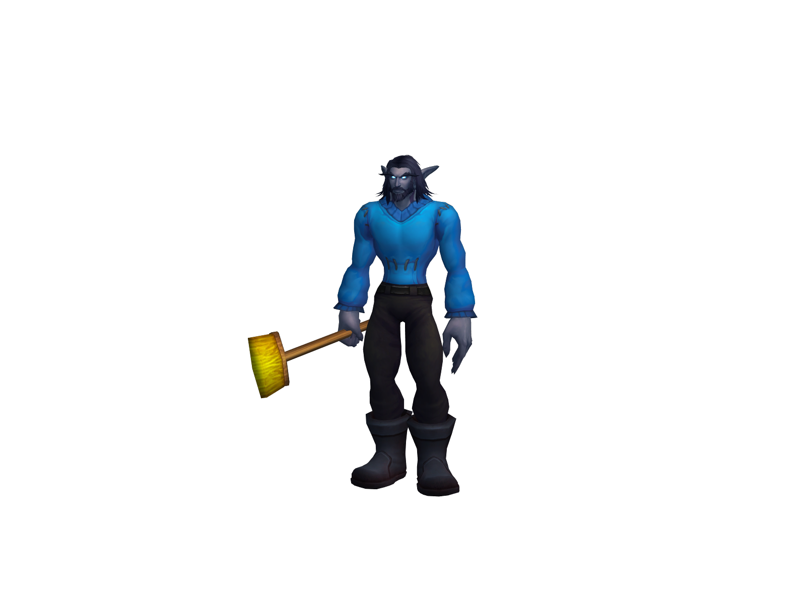 Shadewhisper 3D character render