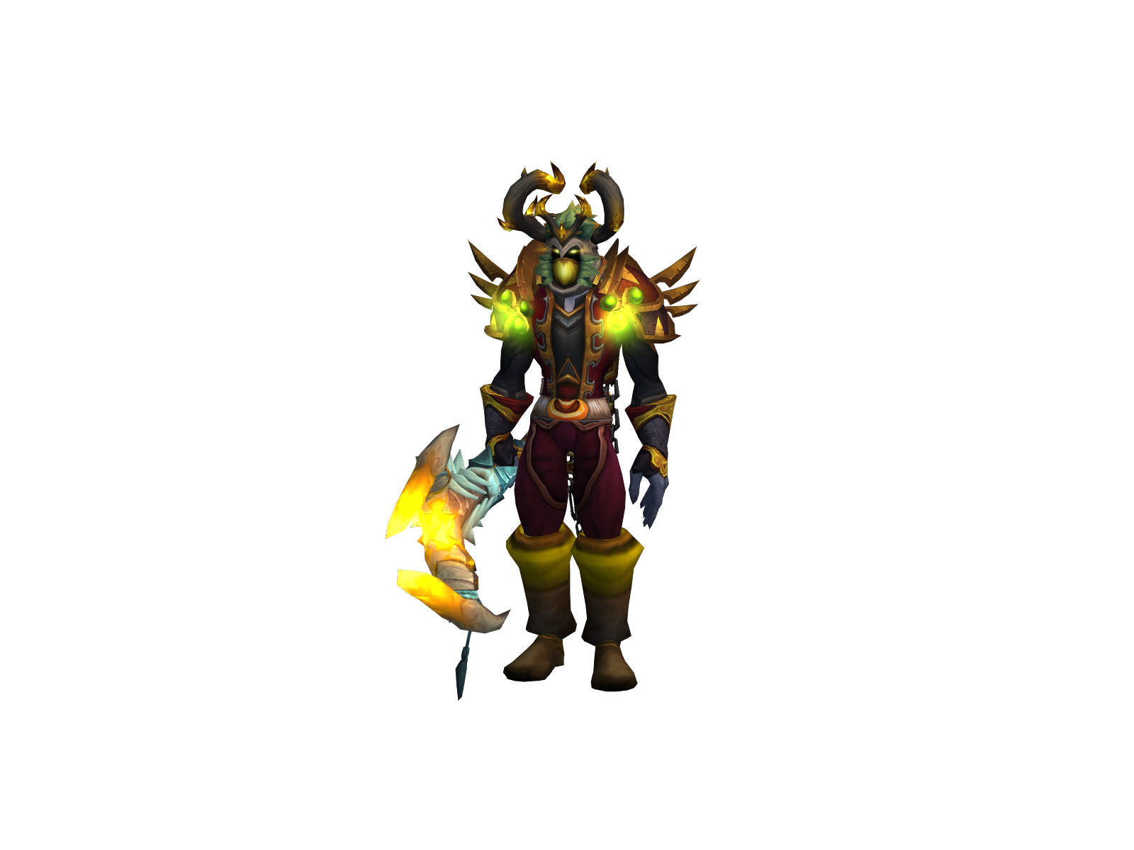 Anubriz 3D character render