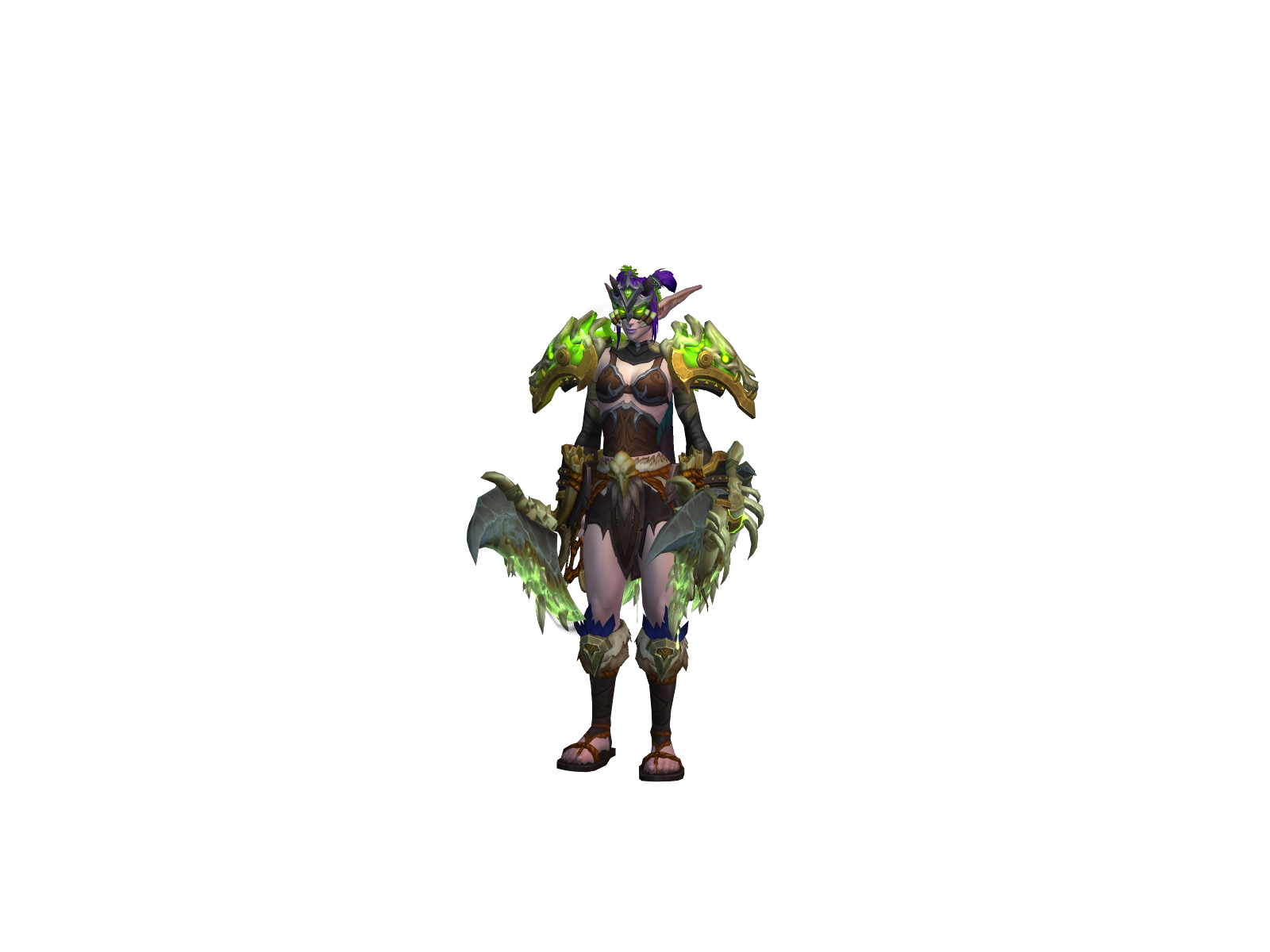 Eylahvanel 3D character render