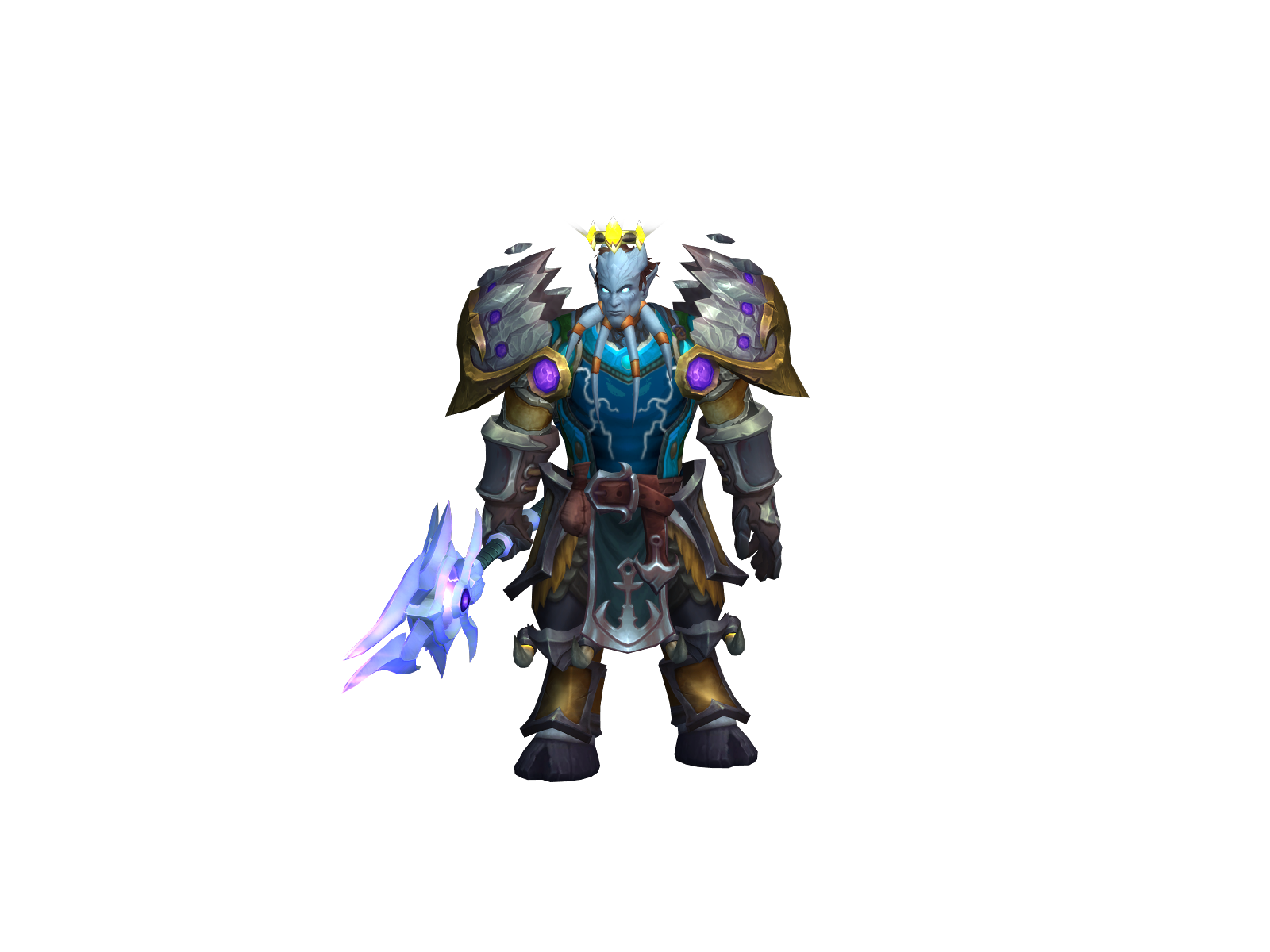 Nerovar 3D character render