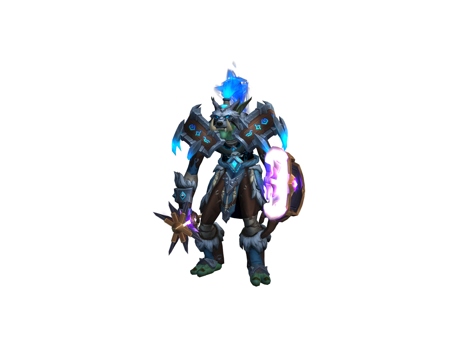 Snoshado 3D character render