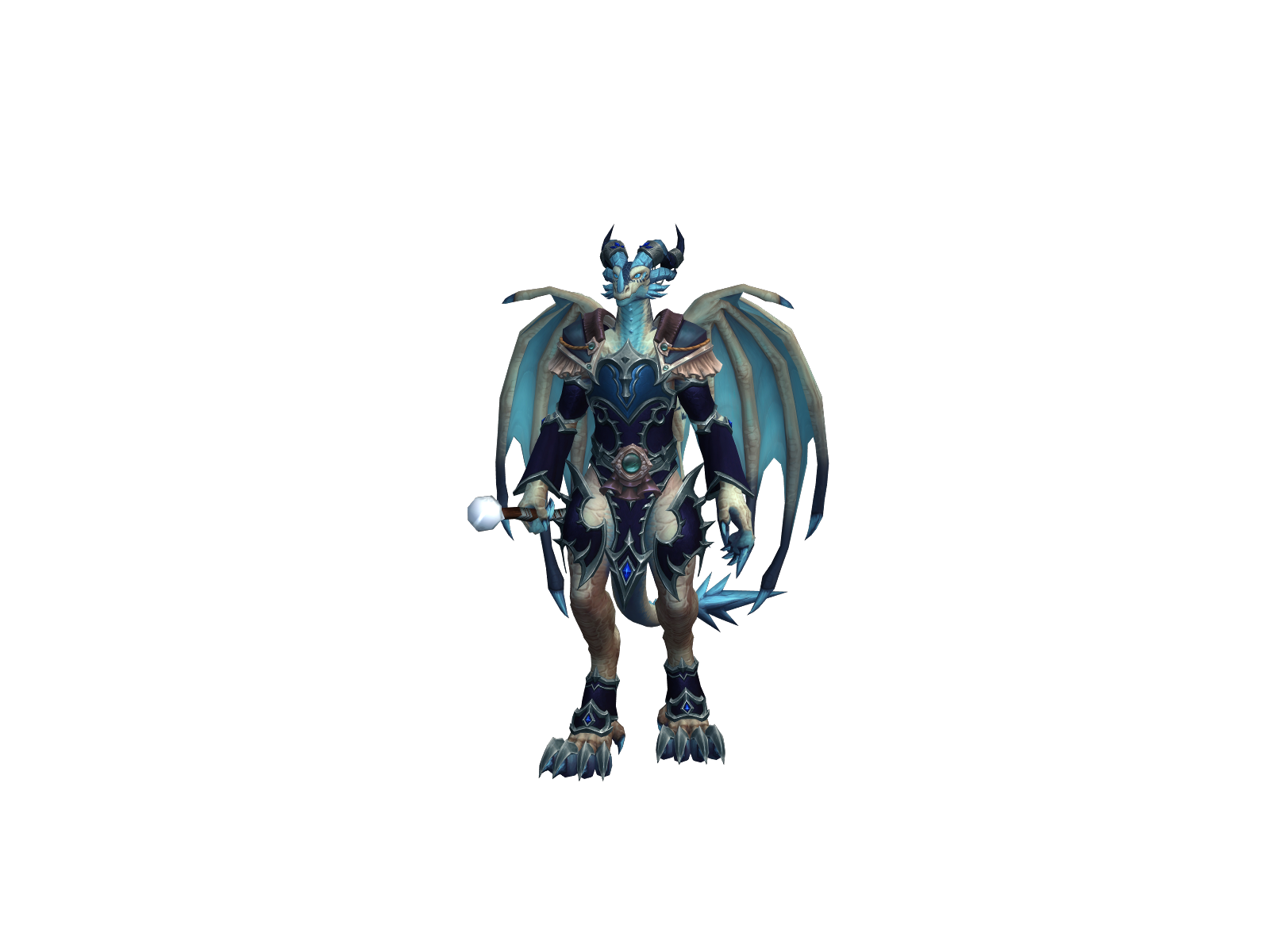 Mystica 3D character render