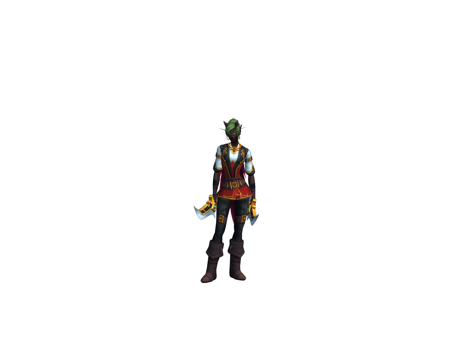 Emancipation 3D character render