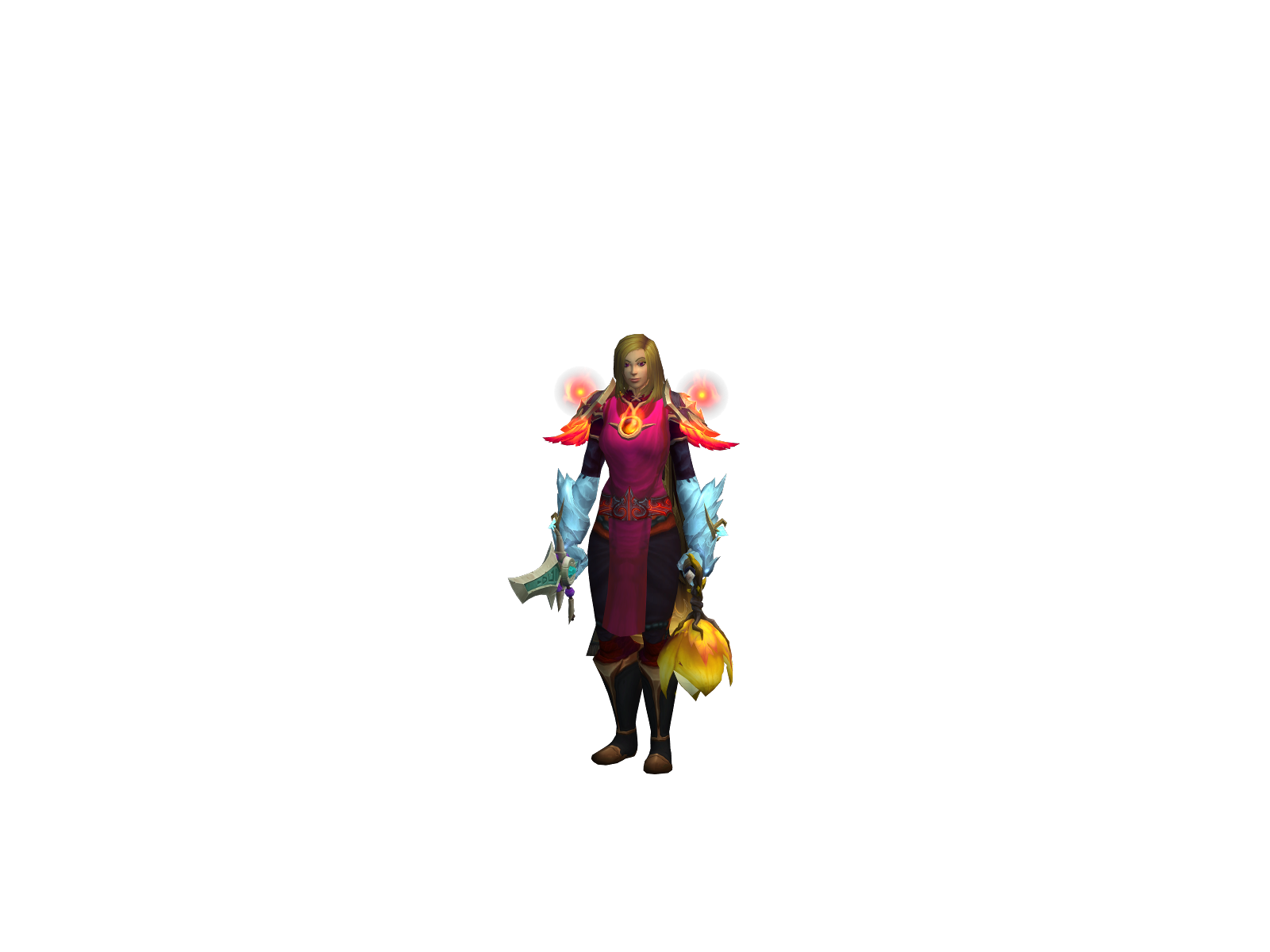 Magicology 3D character render