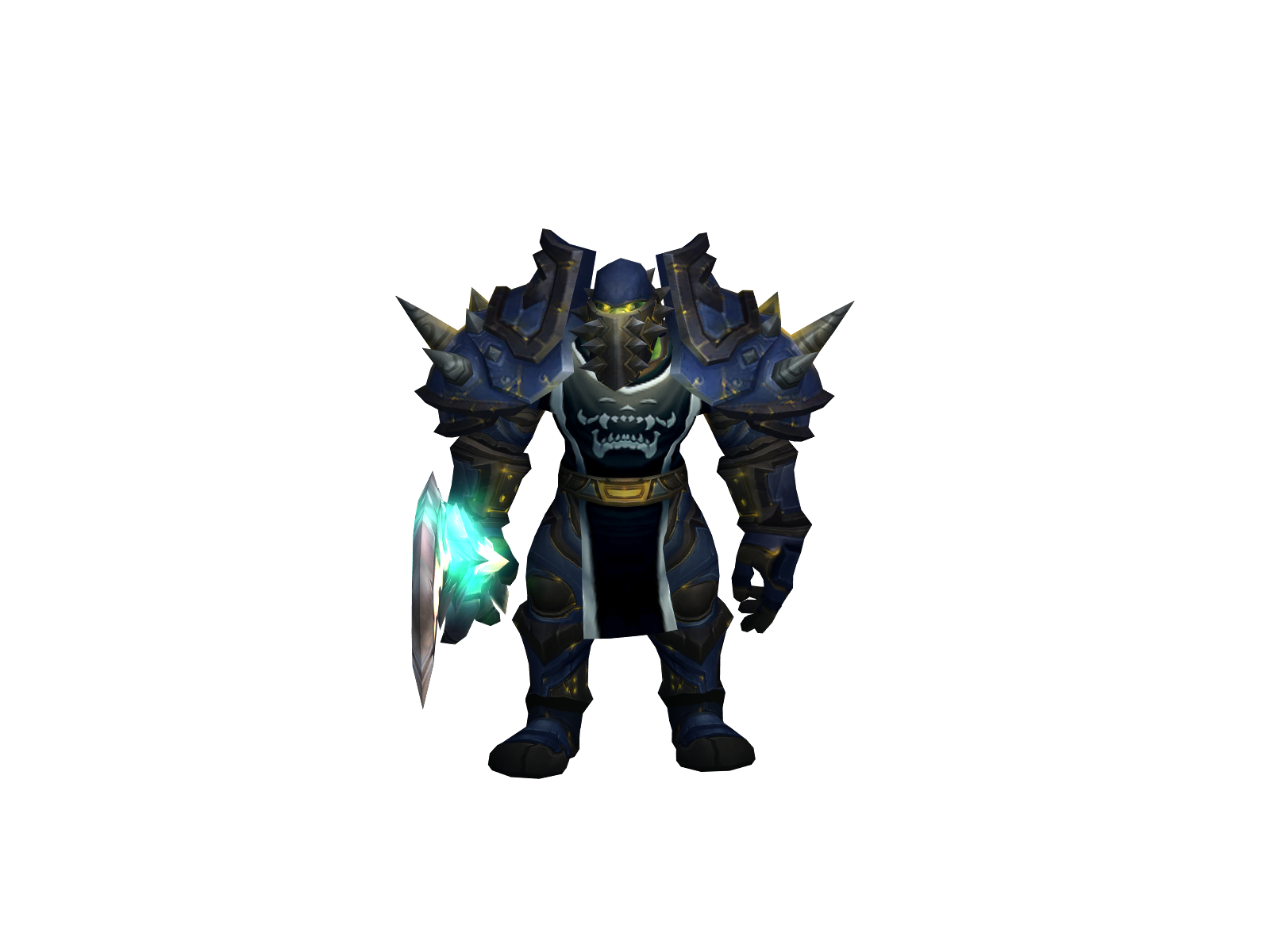 Polydectes 3D character render