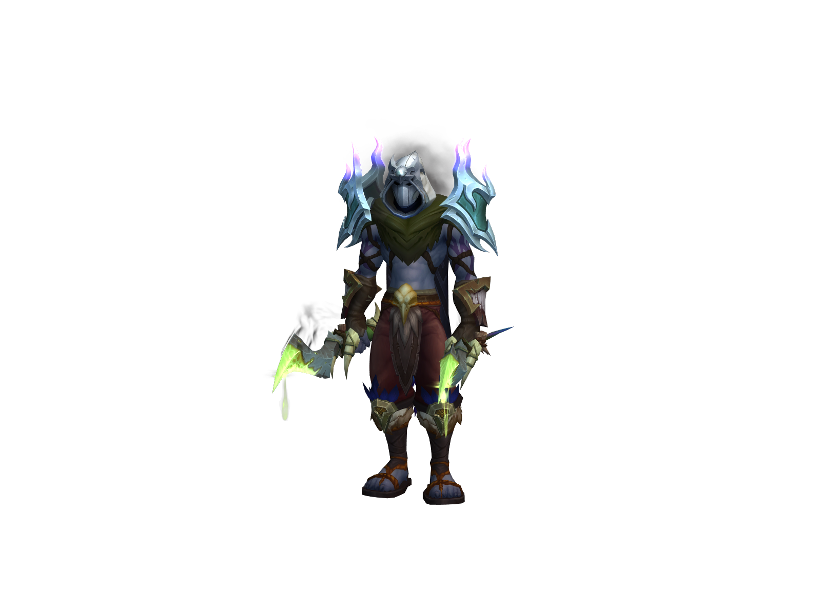 Decayd 3D character render