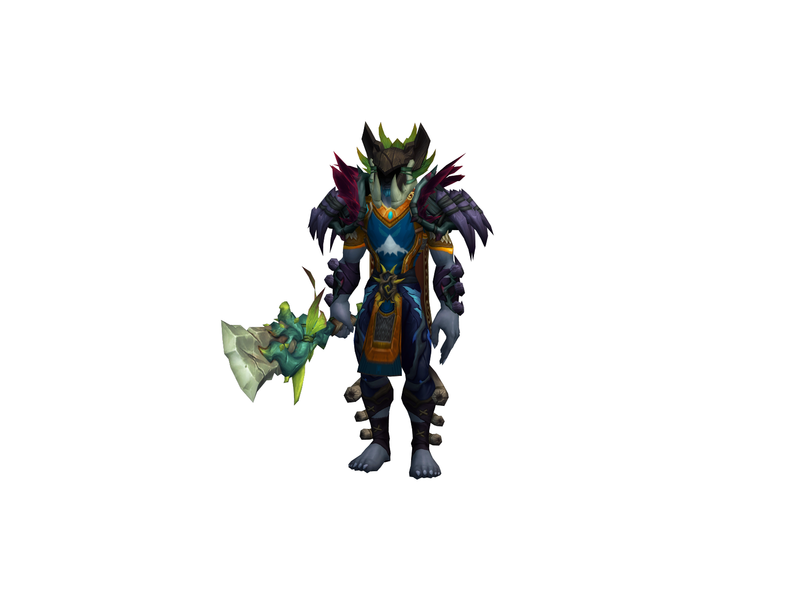 Reker 3D character render
