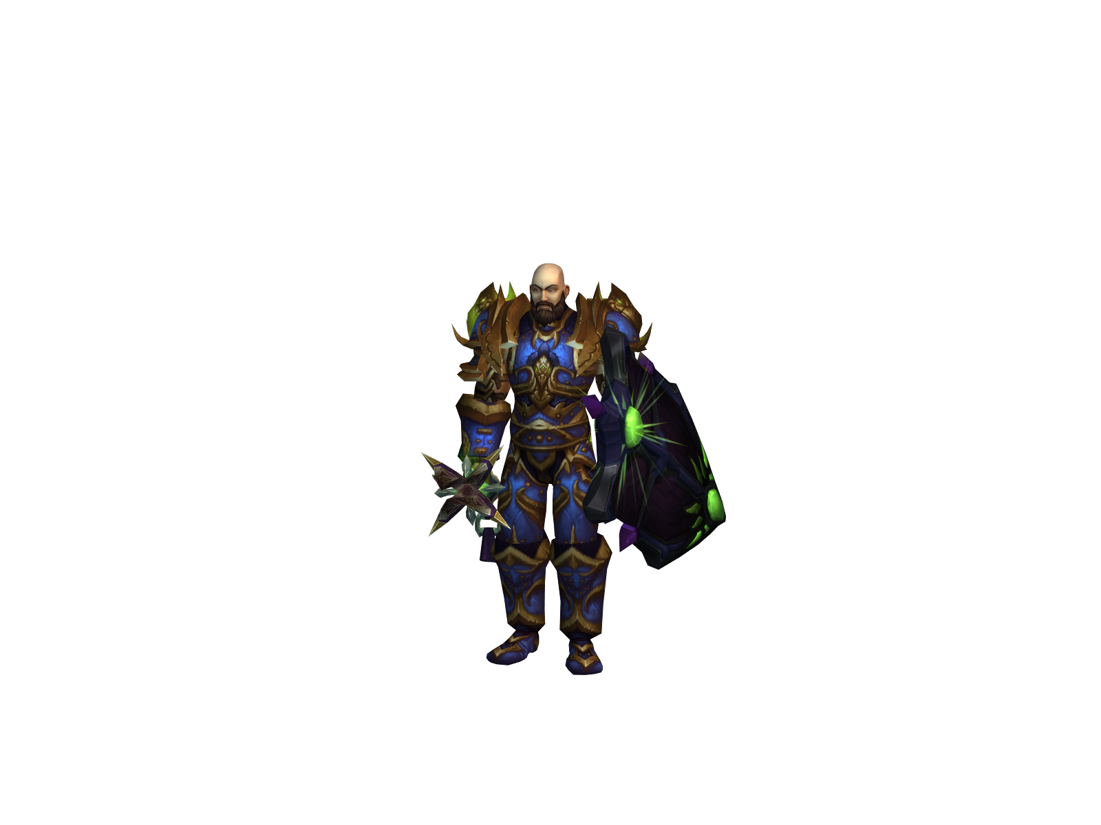 Mawdara 3D character render