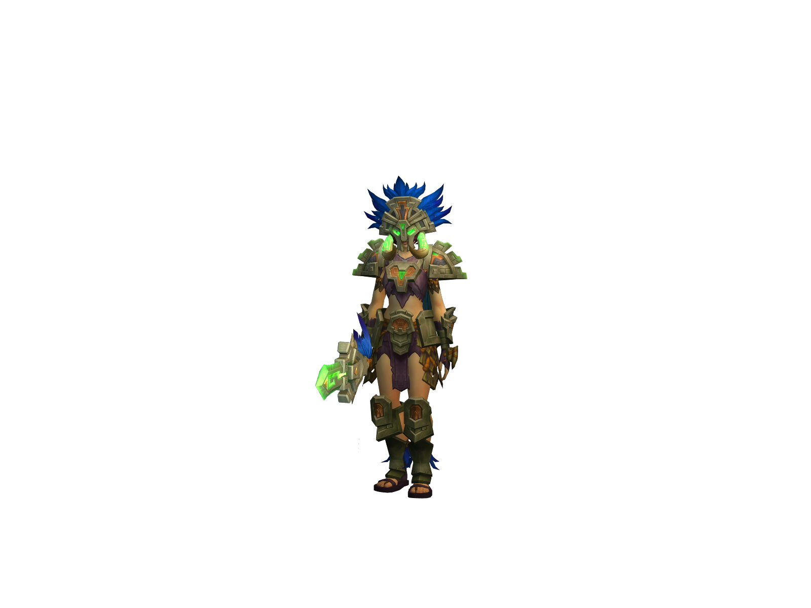 Minicheese 3D character render