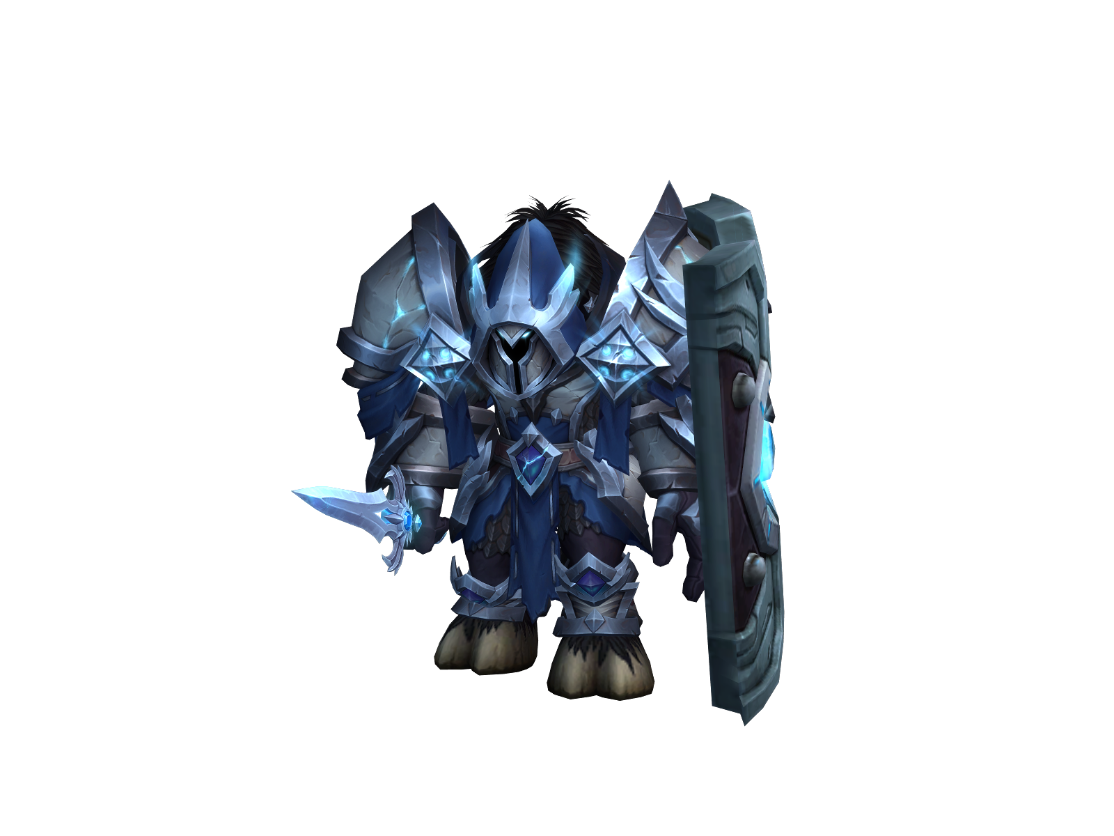 Helper 3D character render