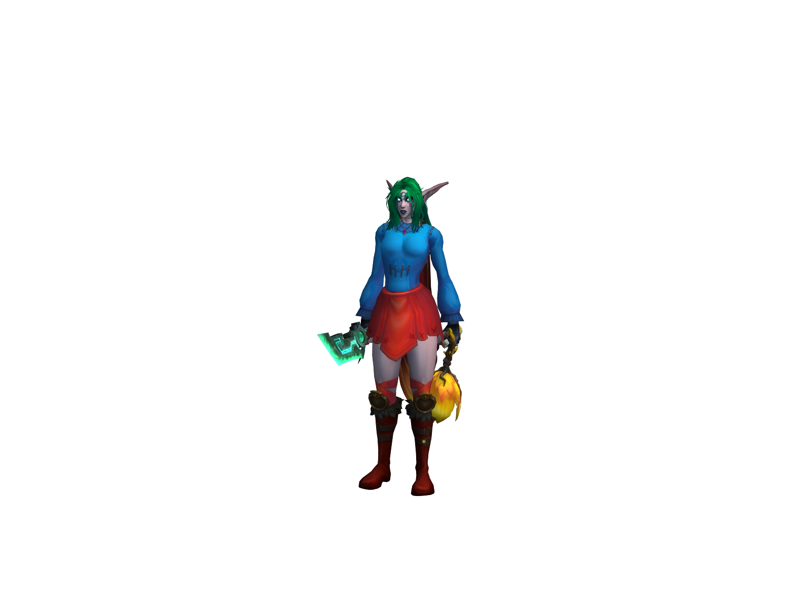 Jangarinna 3D character render