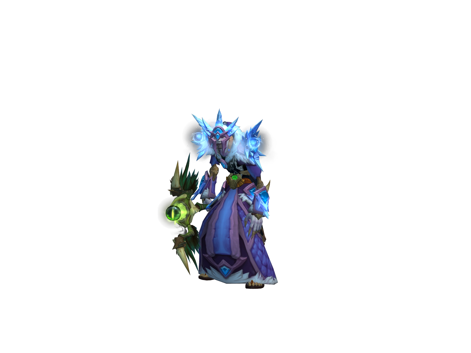 Hellzhand 3D character render