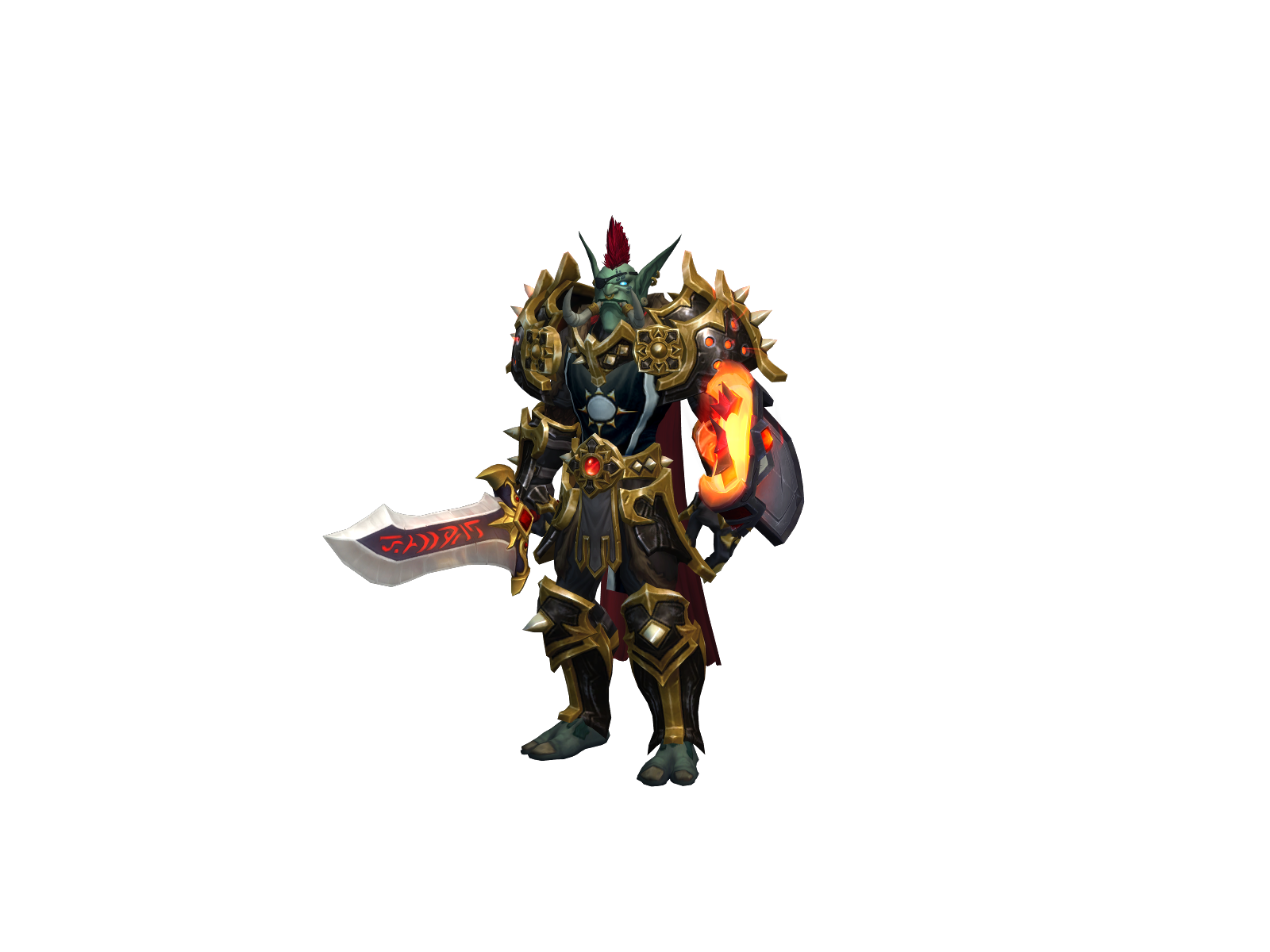 Aeon 3D character render