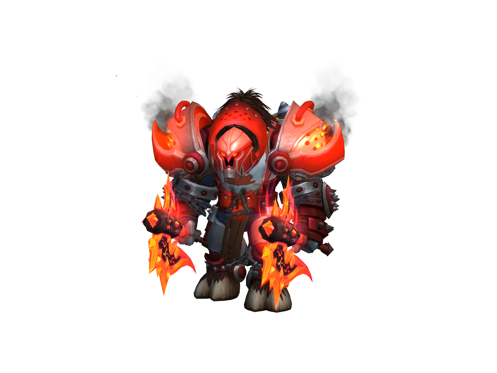 Grimthebrave 3D character render